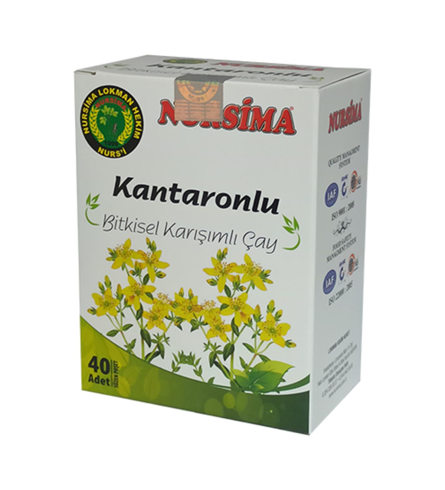 Nursima Cantatone Herbal Mixed Tea 40' Filter Bags