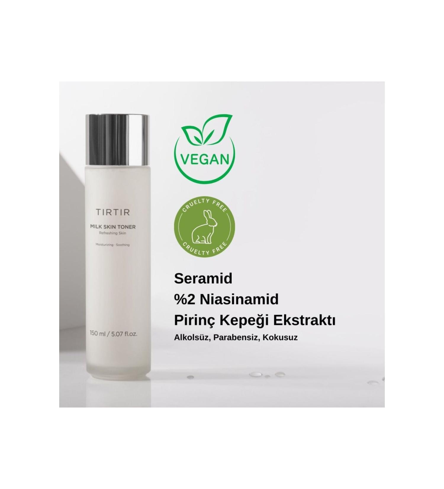 T r T r T rt r Milk Skin Toner - Moisturizing Brightening Milk Toner 150ml - Buy Online on GoSupps.com