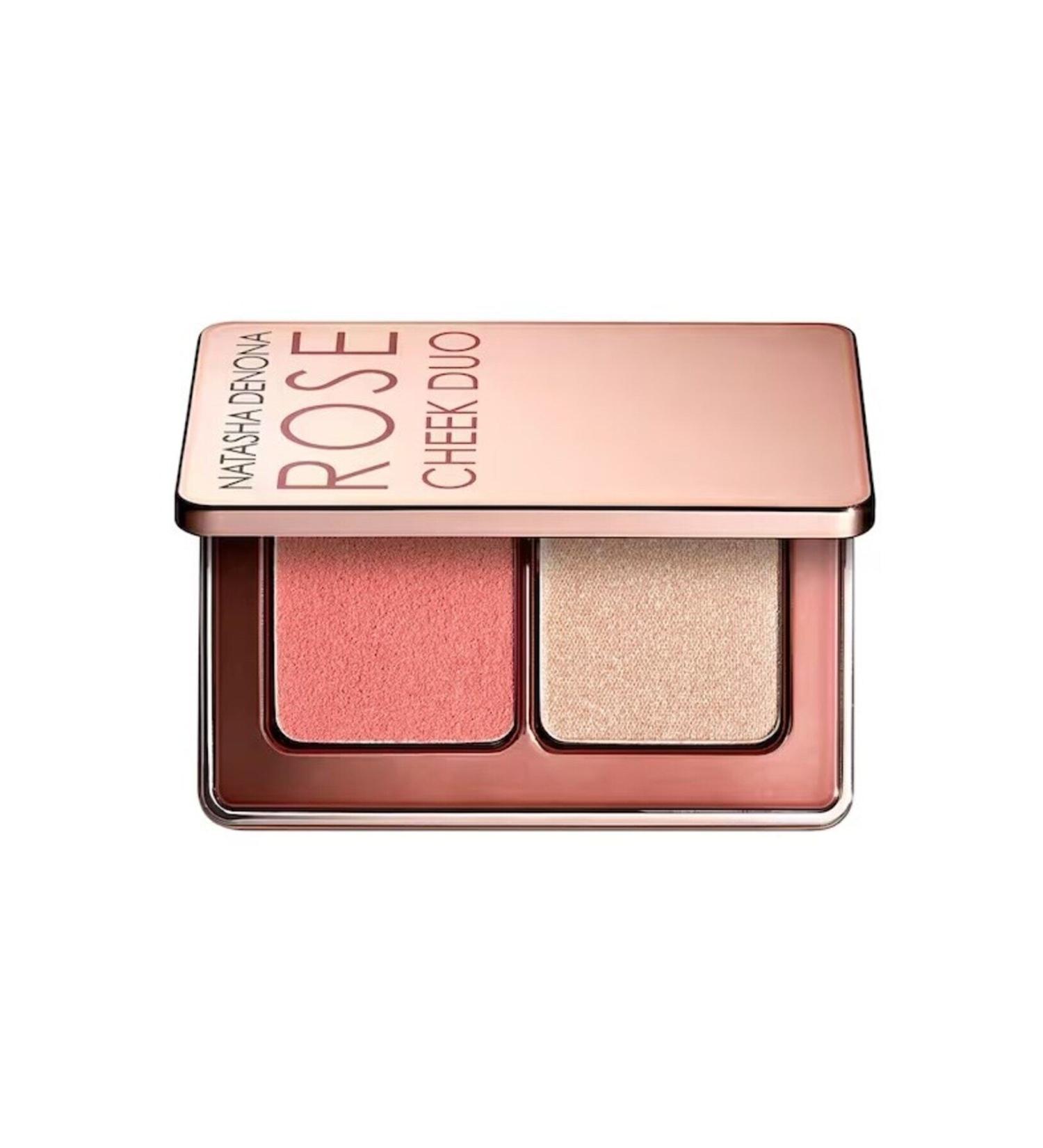 natasha denona bright and soft Rose Cheek Duo - Double Blush BABAH14