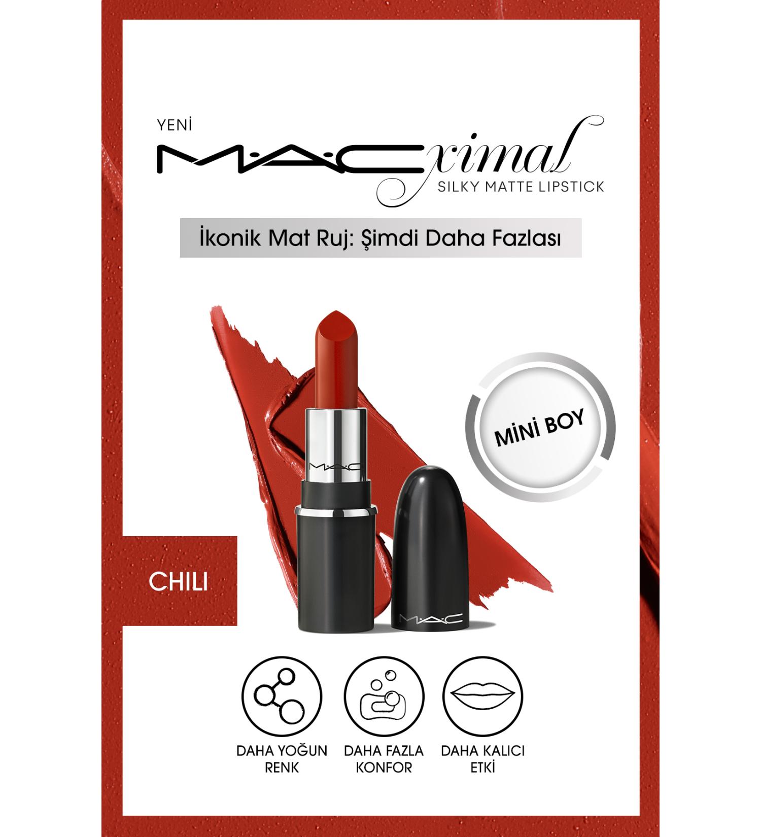 Mac Macximal Mini Mac Silky Matte Lipstick - Chil