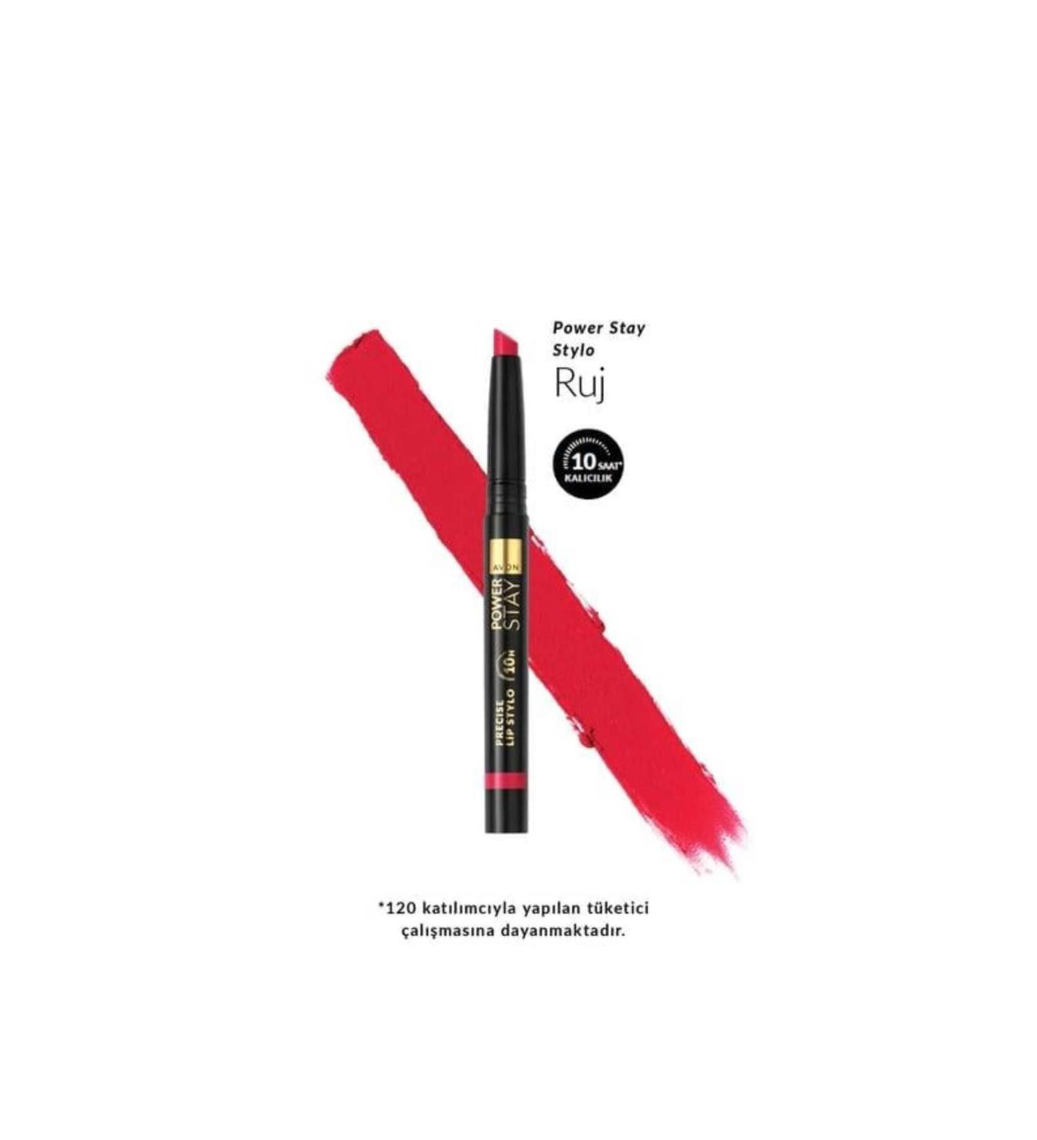 Avon Power Stay Precise Lipstick - Crimson Legacy - Buy Online on GoSupps.com