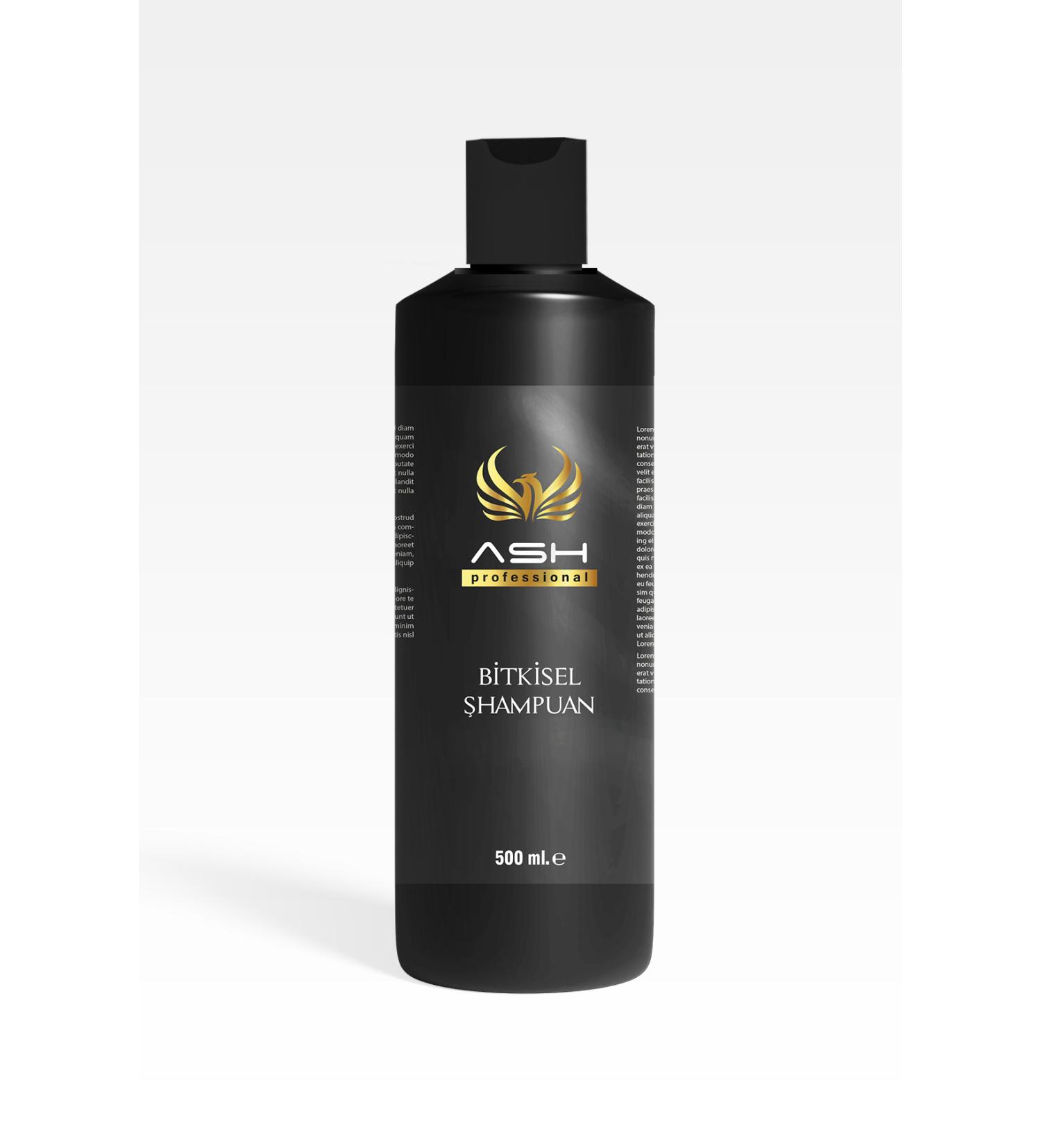Ash professional Herbal Shampoo Anti-Hair Loss Anti-Itching Anti-Hair Breakage 500 ml