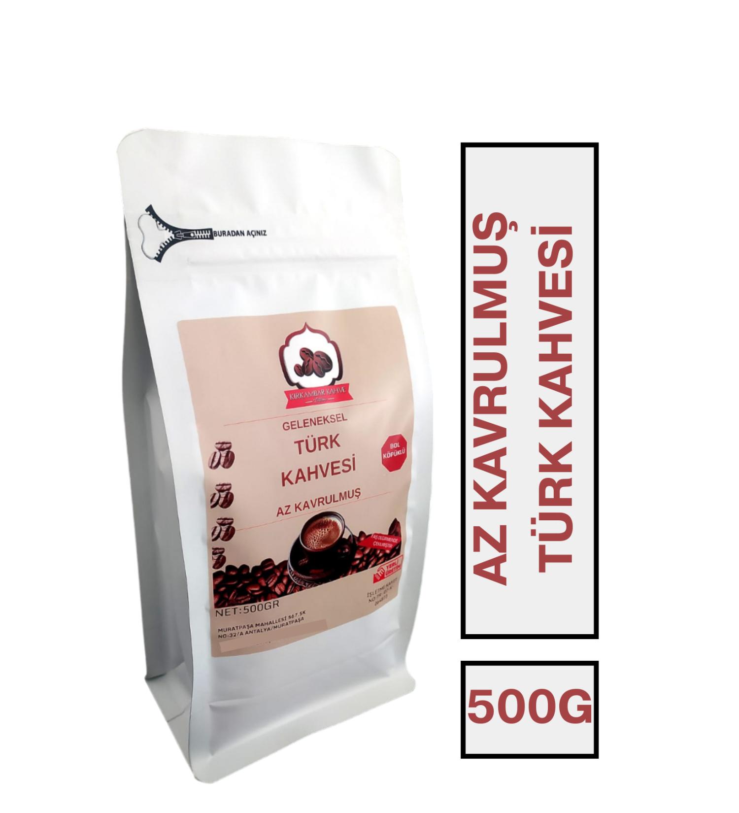 k rkambar natural Turkish Coffee (Light Roasted Turkish Coffee) 500g