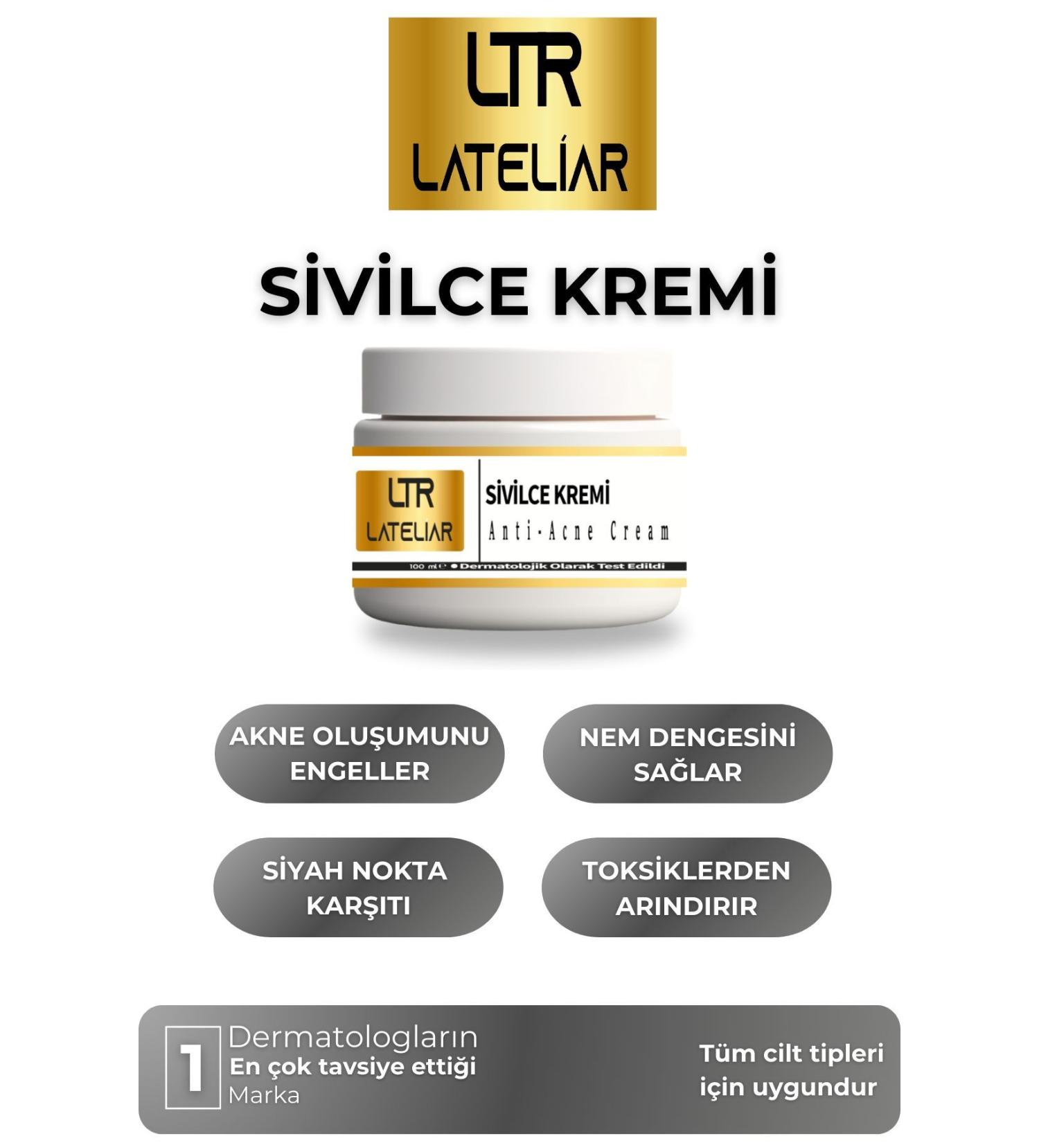 LATELIAR Anti-Acne & Anti-Acne Acne Blackhead & Face Cream 100 ml - Buy Online on GoSupps.com