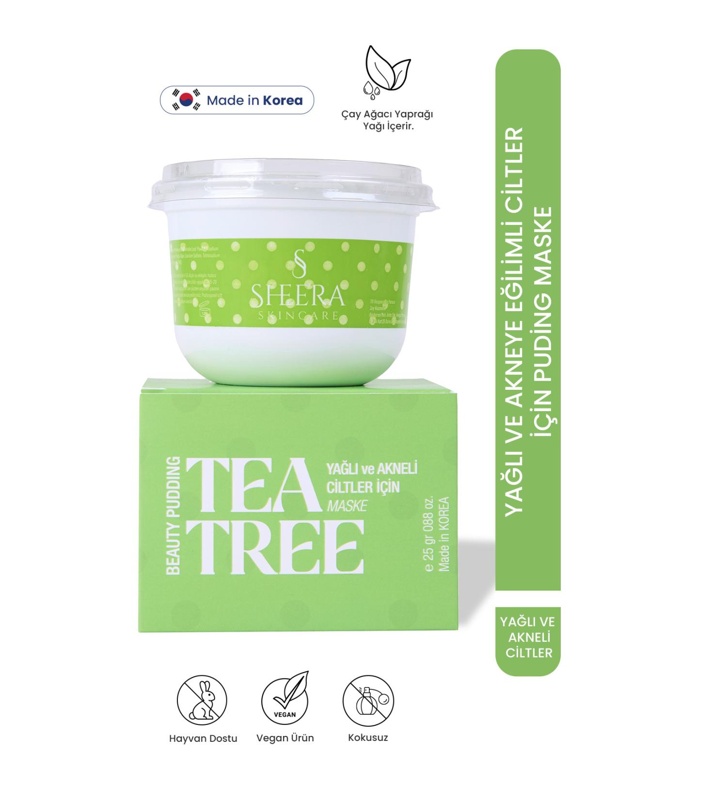 sheera skincare Sheera Tea Tree Mask for Oily Skin - Buy Online on GoSupps.com