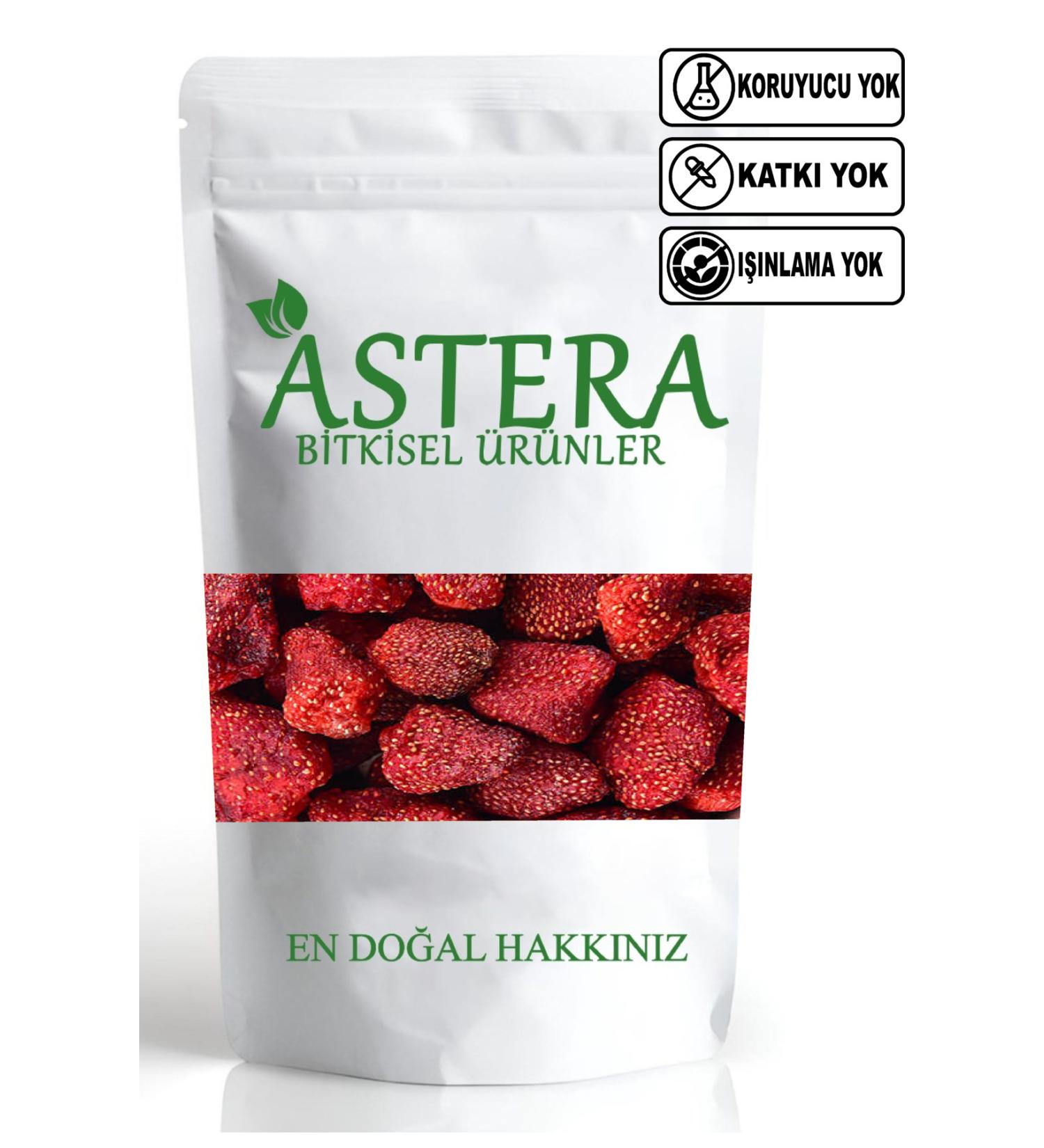 ASTERA 500 gr Dried Strawberry (1st Quality - Low Sugar)
