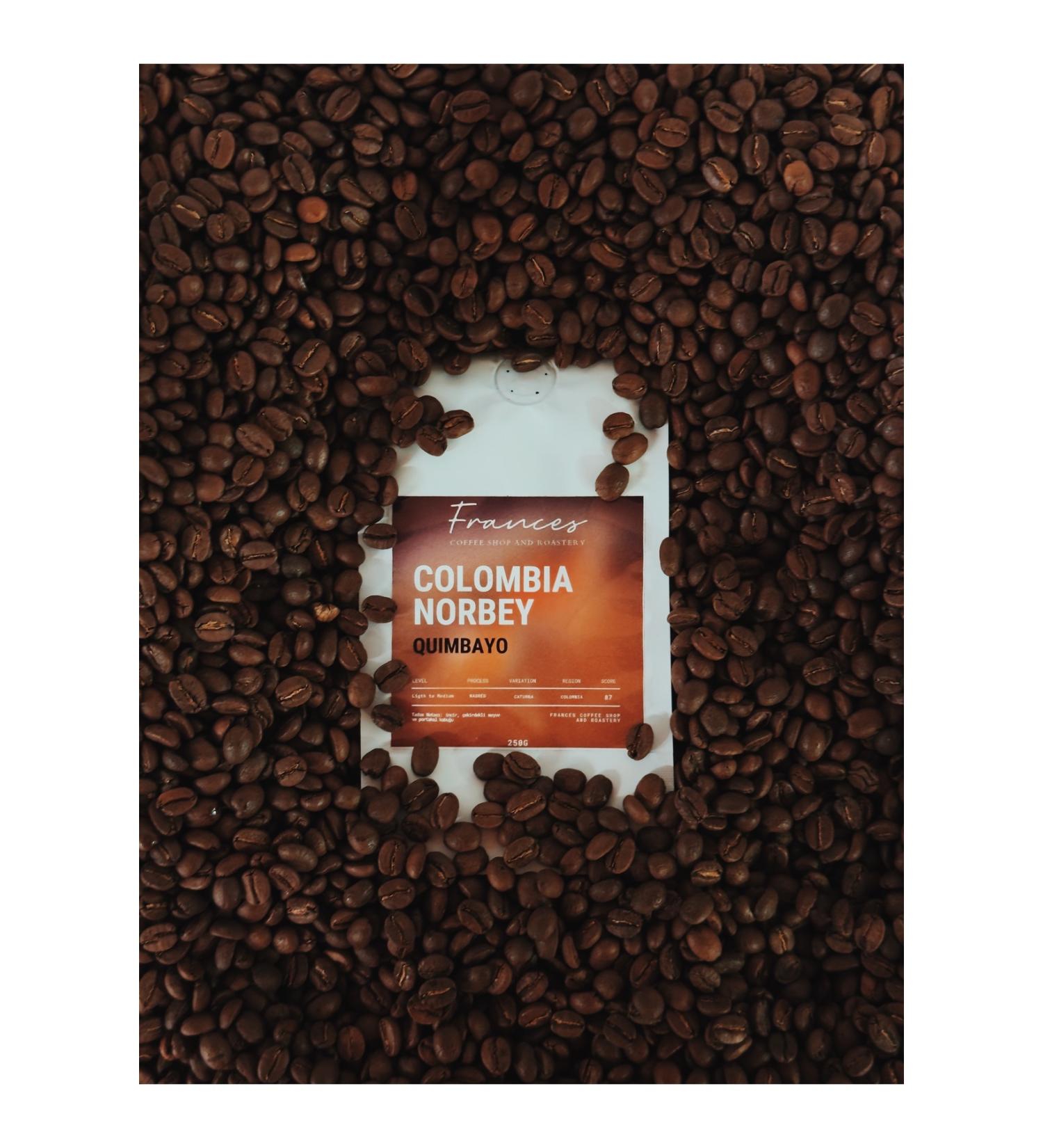 FRANCES Colombia Norbey Coffee with Floral and Sweet Notes 250g - Extraordinary Coffee Pleasure