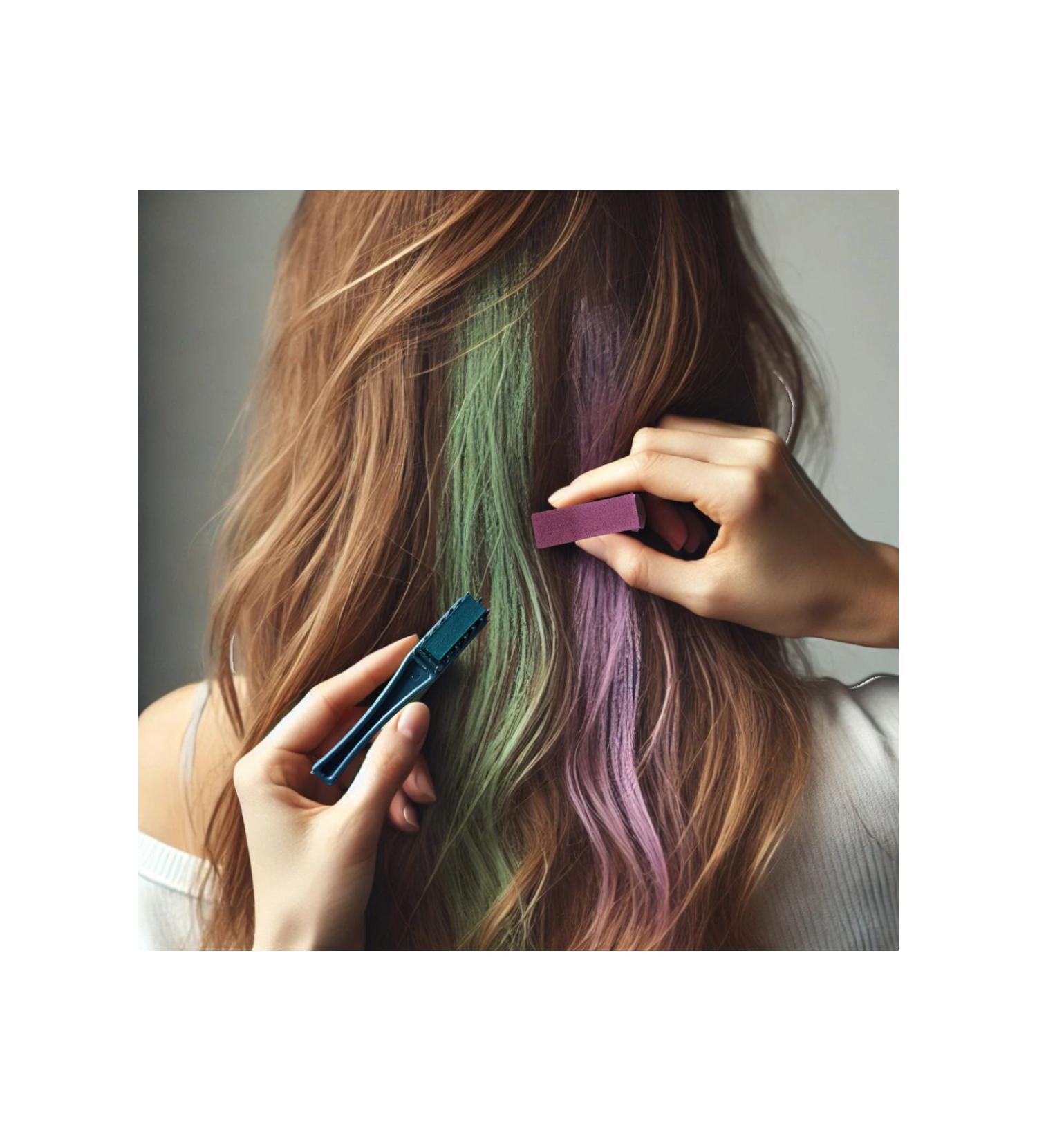 Store OBS 7 COLORED HAIR CHALK WITH COMB - Buy Online on GoSupps.com