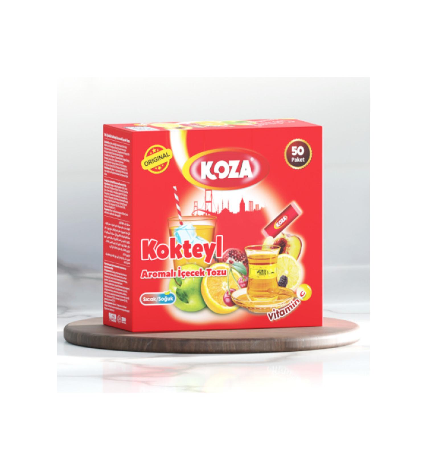 Koza Single Use Cocktail Flavored Powder Drink 50's - SVU8721-3548