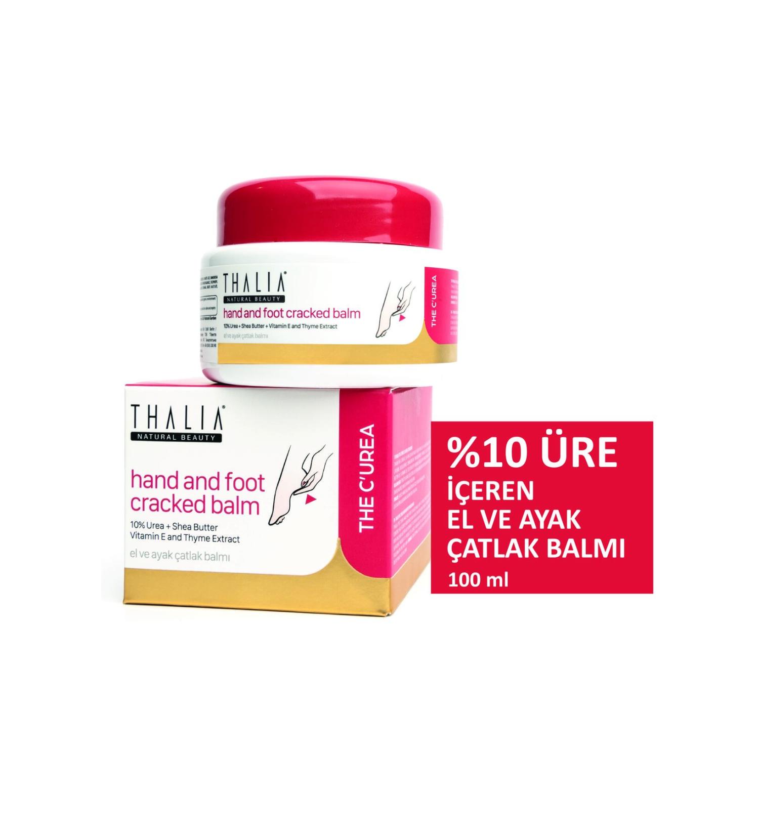Thalia Urea & Shea Butter Repairing Hand & Foot Crack Balm 100ml - Buy Online on GoSupps.com