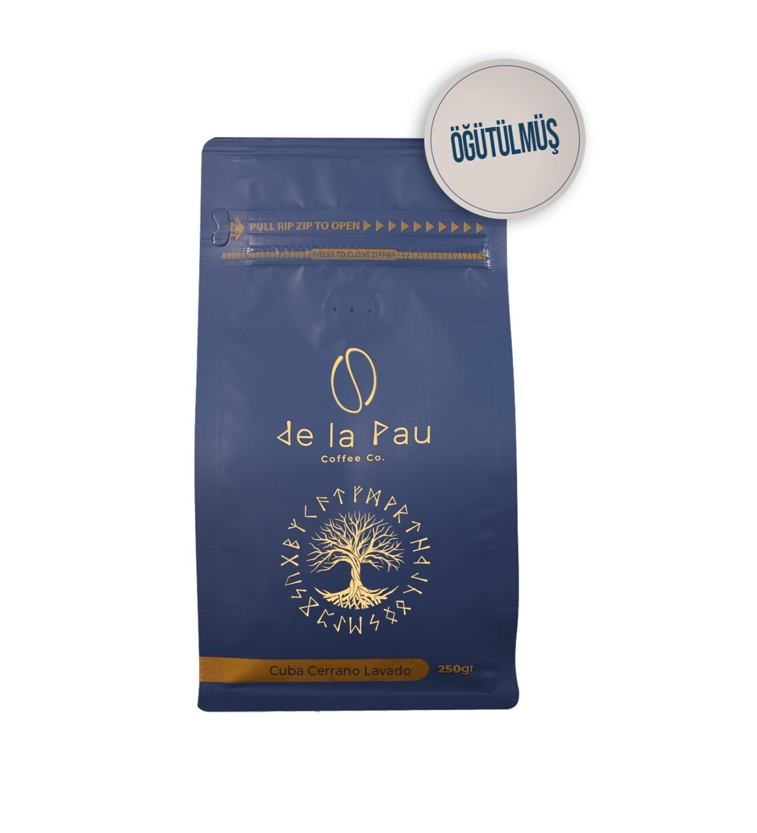 DELAPAU Cuba Cerrano Lavado Ground Package Filter Coffee 250 Gr