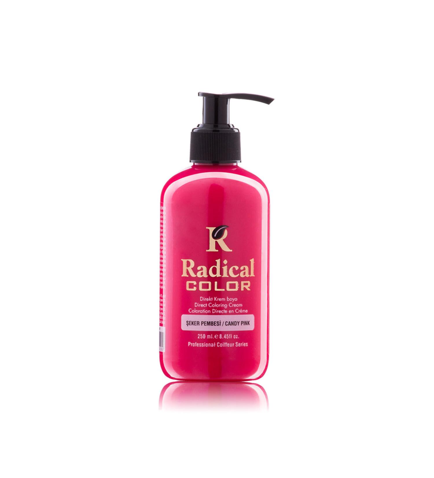 Radical COLOR HAIR DYE 250ml CANDY PINK