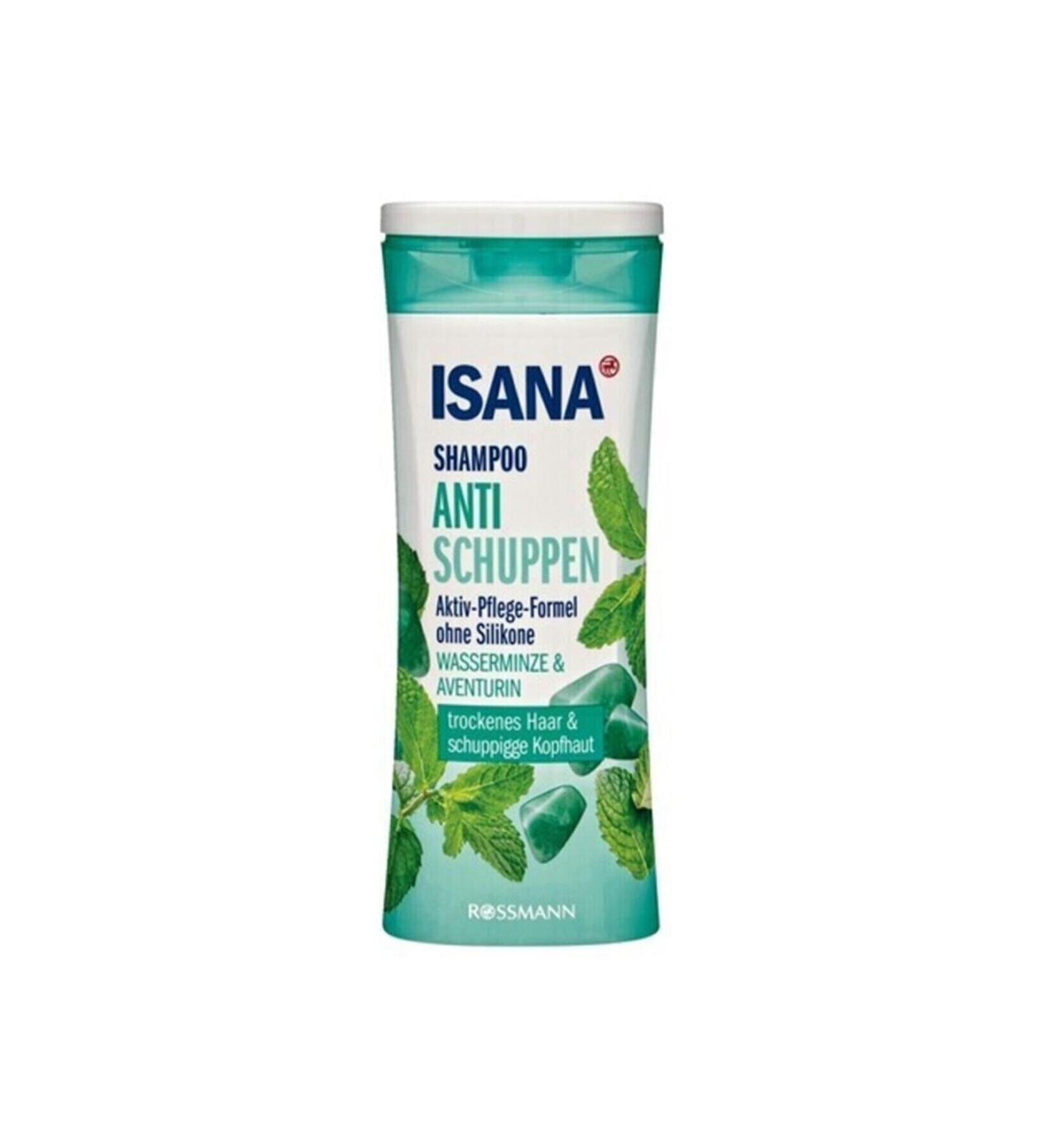 Isana Professional Anti-Dandruff Shampoo Prevents Formation Dandruff With Water Mint Extract Content eleg.2801