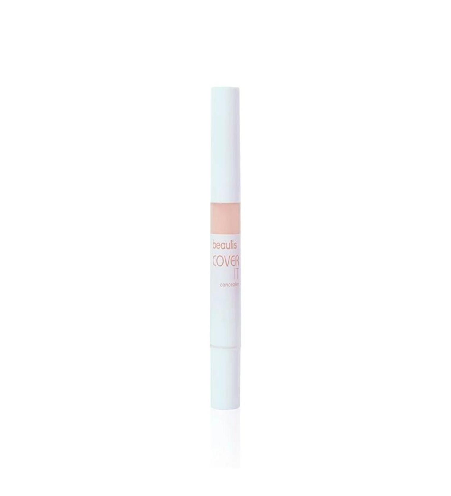 beaulis new Cover It Concealer tip puff applicator under eye liquid concealer