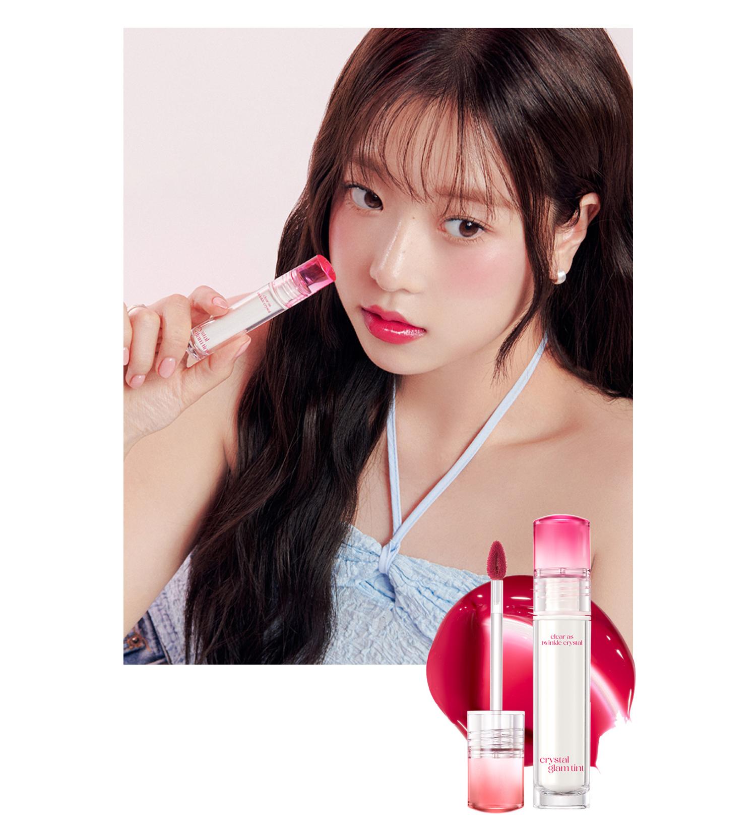 CLIO Non-sticky Intense Shimmer Tint Clio Crystal Glam Tint (05 Fresh Cherry) - Buy Online on GoSupps.com