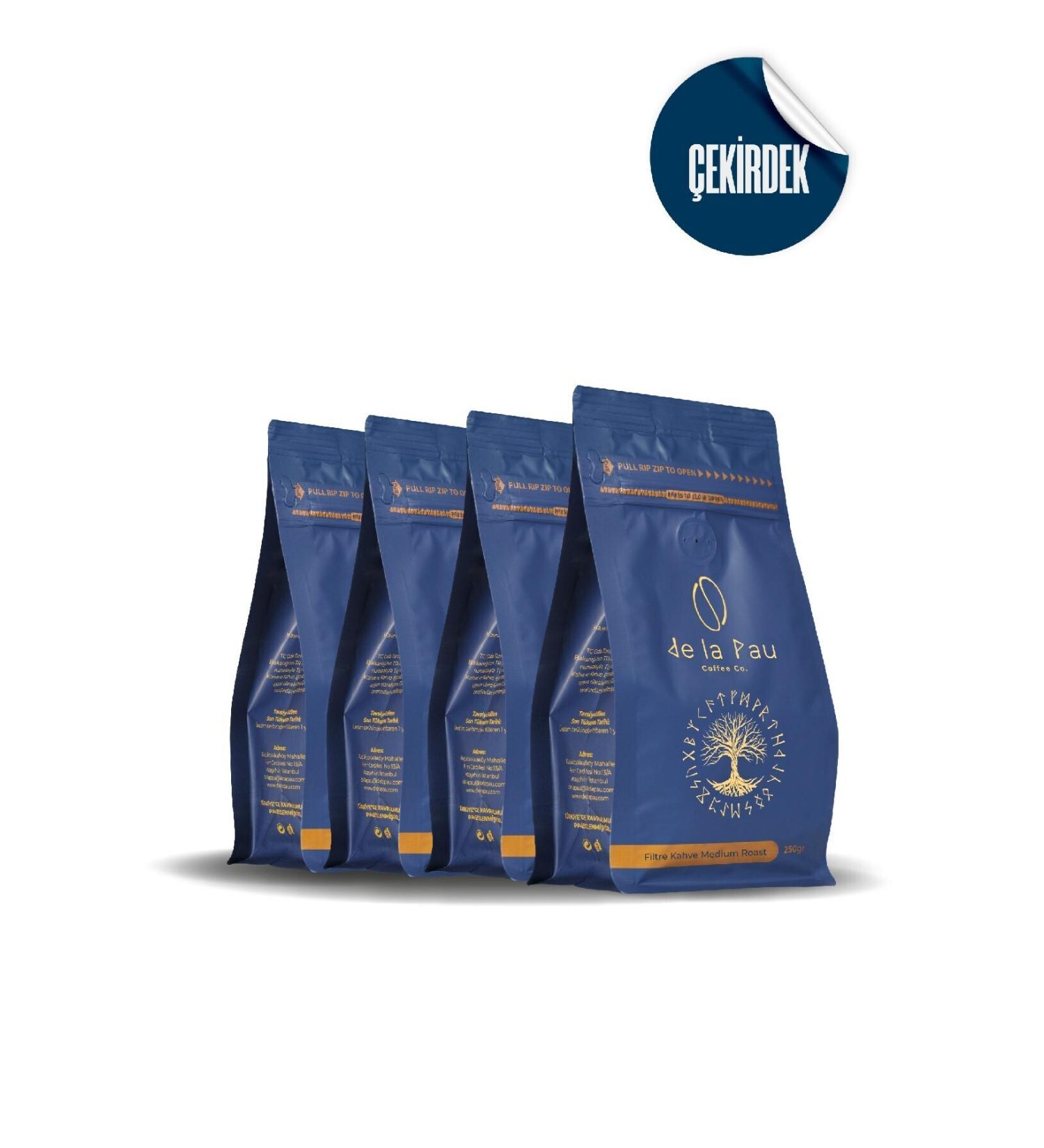 DELAPAU Filter Coffee Medium Roast Roasted Coffee Beans 1 Kg