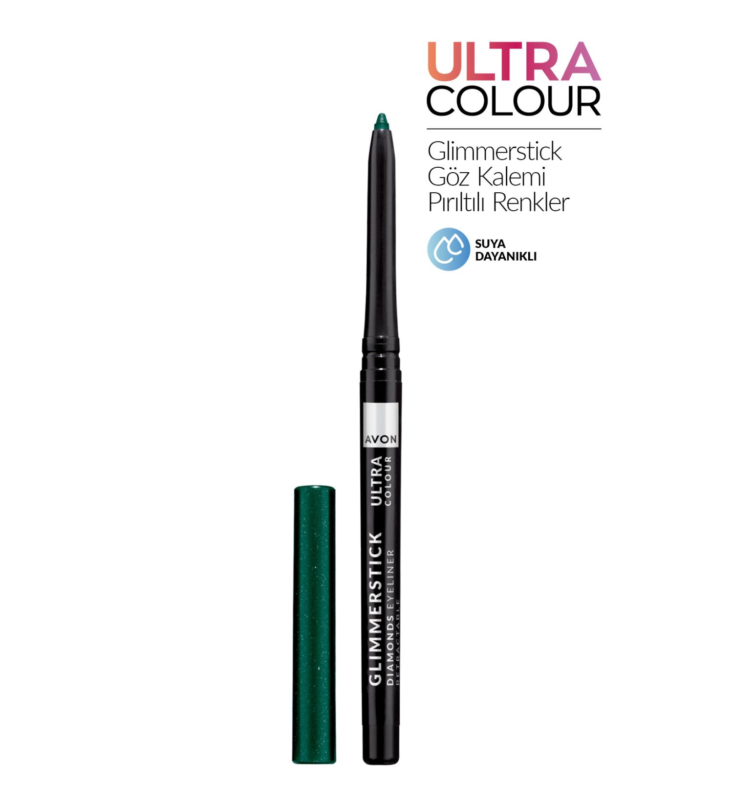 Avon Glimmerstick Shimmering Colors Lift Eye Pencil Emerald Glow
