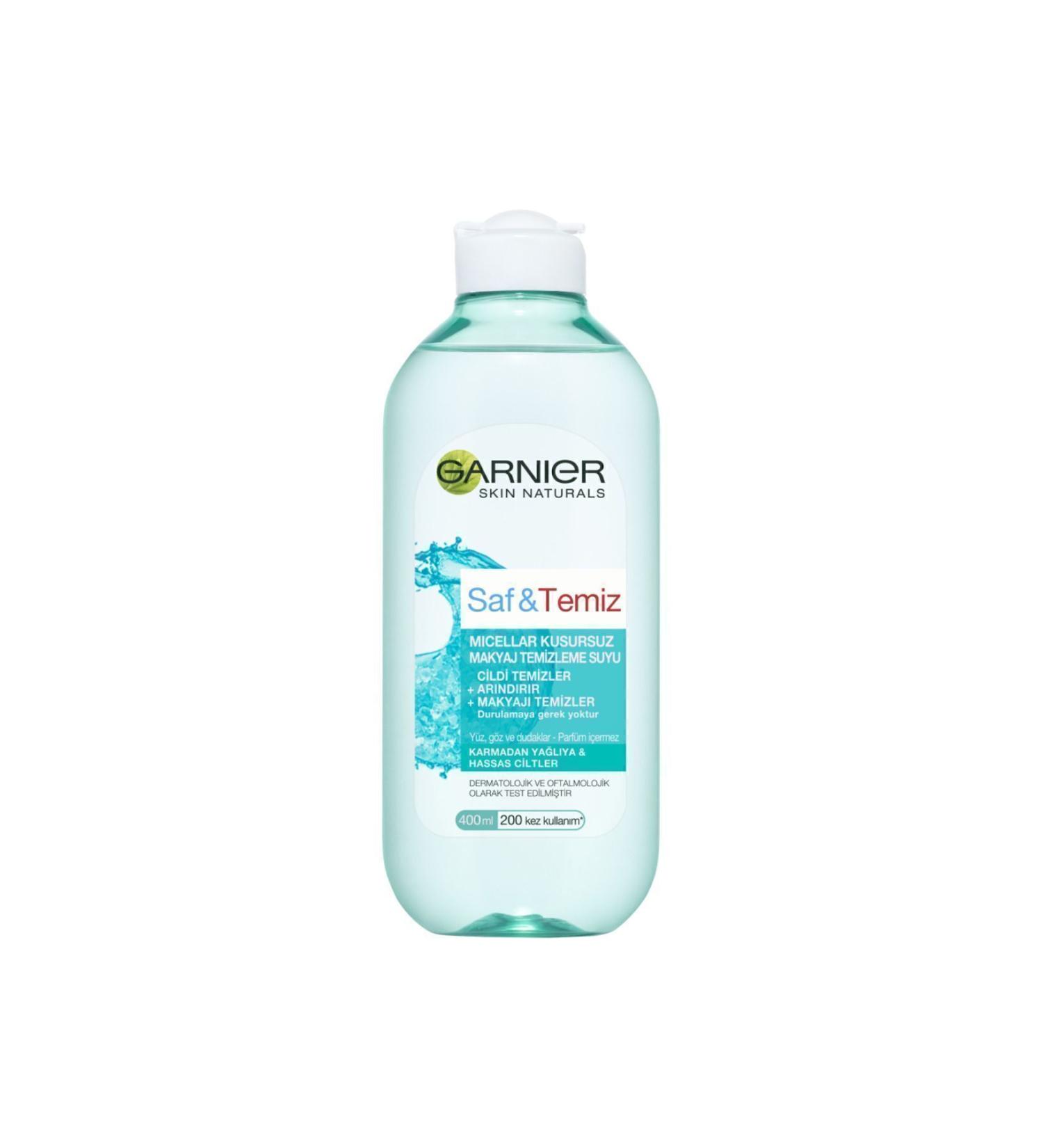 Madam accesorize Garnier Pure & Clean Micellar Flawless Make-Up Remover Water 400ml