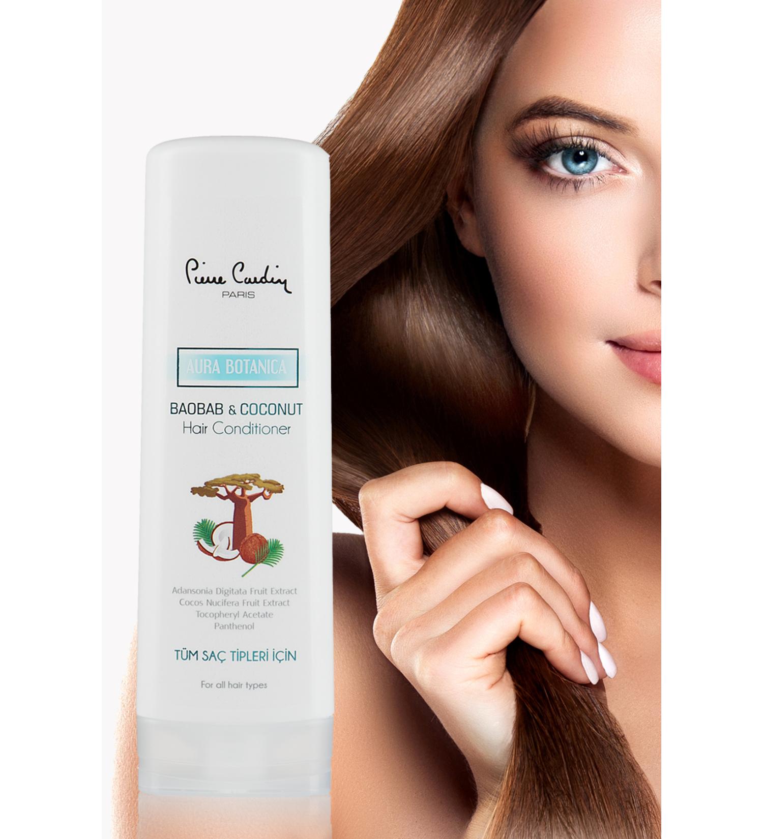 Pierre Cardin Aura Botanica Baobab and Coconut Essence Hair Conditioner 360 ml - Buy Online on GoSupps.com