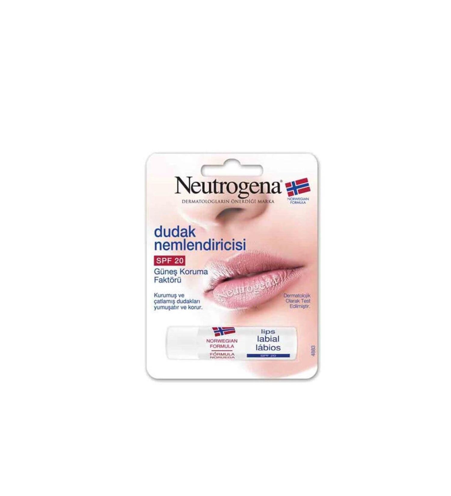 Neutrogena Lip Moisturizer with Sun Protection Factor Spf20 4.8 gr - Old Packaging