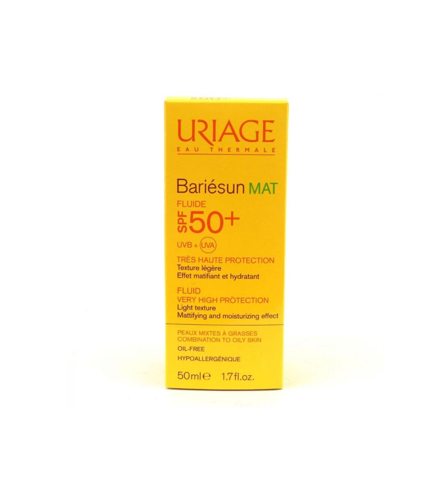 Uriage Bariesun Matifying Fluid Spf50 50 ml