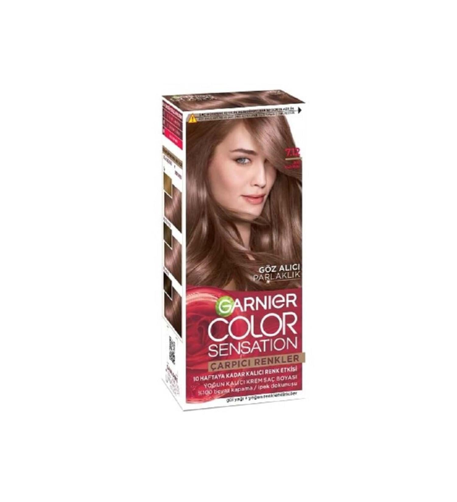 Garnier Color Naturels 7.12 Pearl Blonde Hair Dye - Buy Online on GoSupps.com