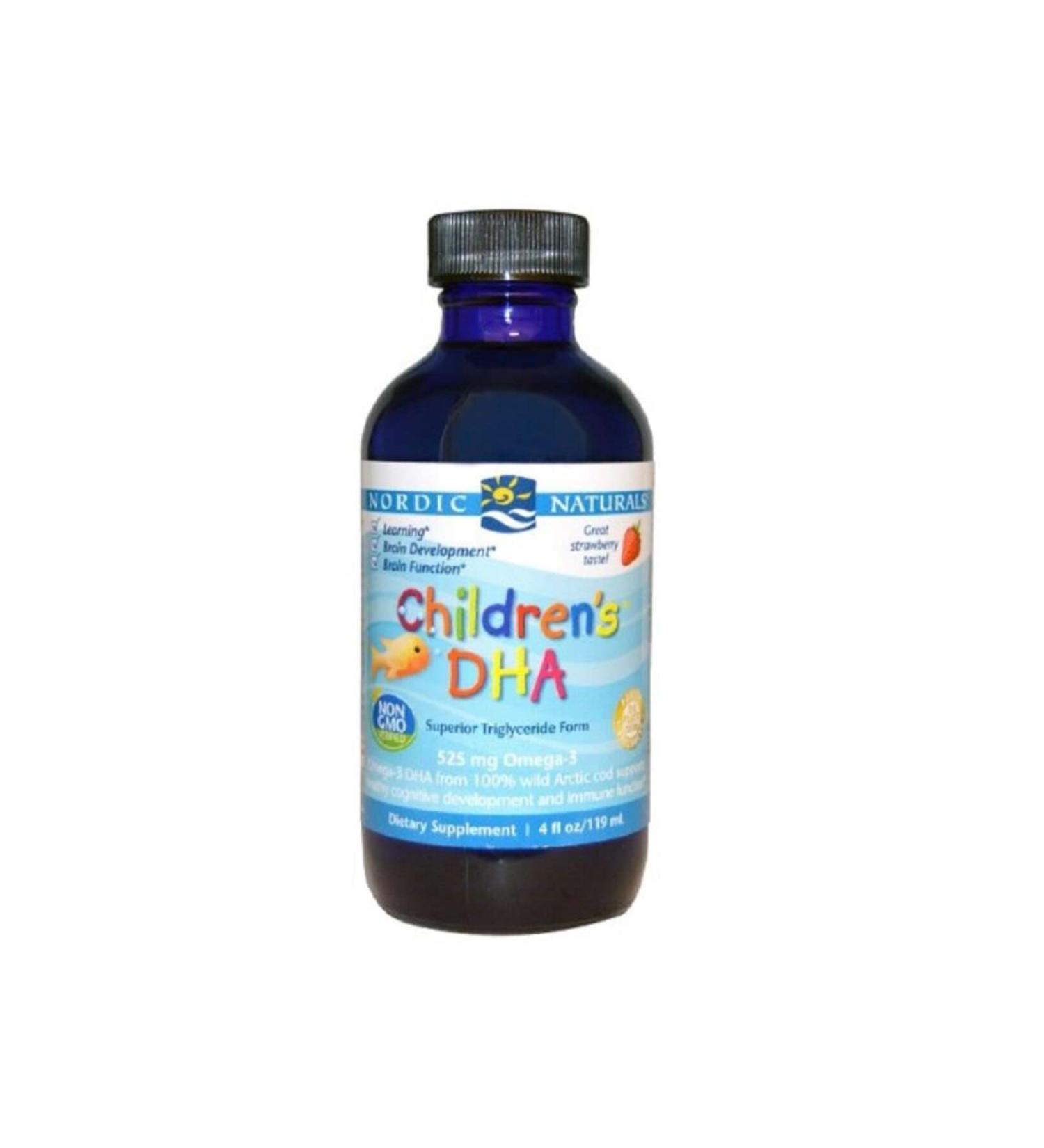 Nordic Naturals Children's Dha Strawberry Flavour 119 ml