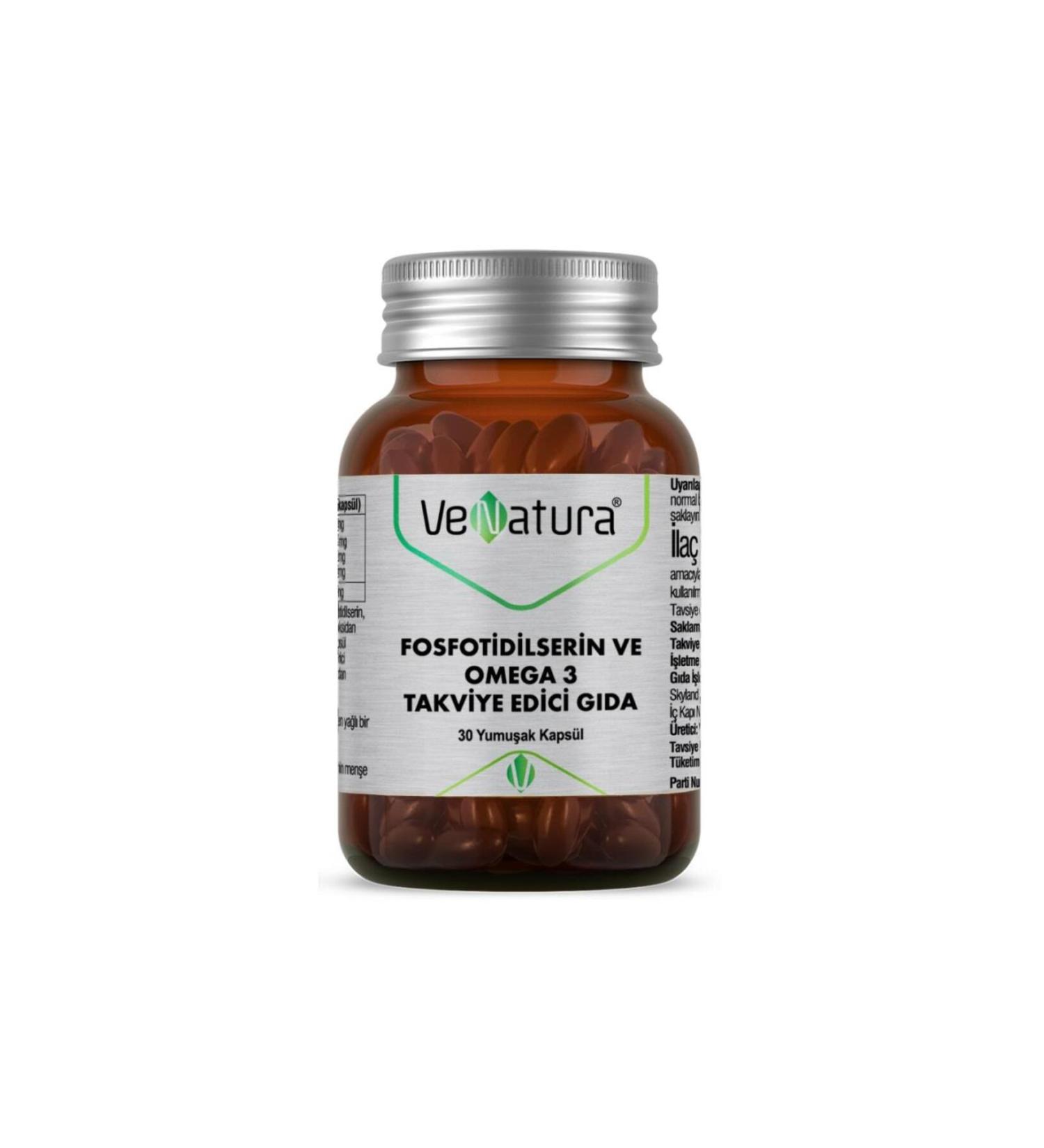 Venatura Phosphatidylserine And Omega-3 30 Softgels