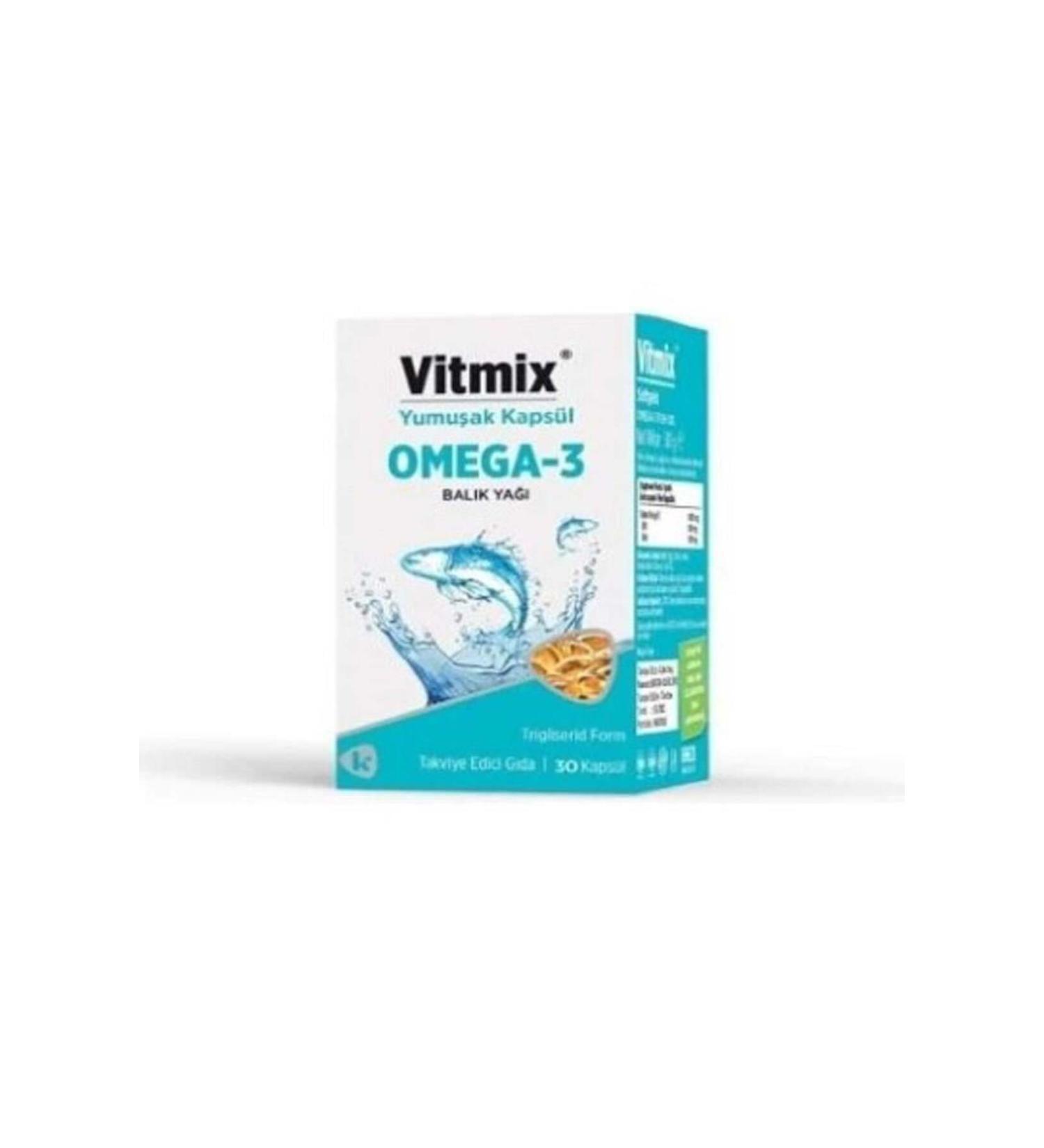 Vitmix Omega 3 1000 Mg 30 Softgel