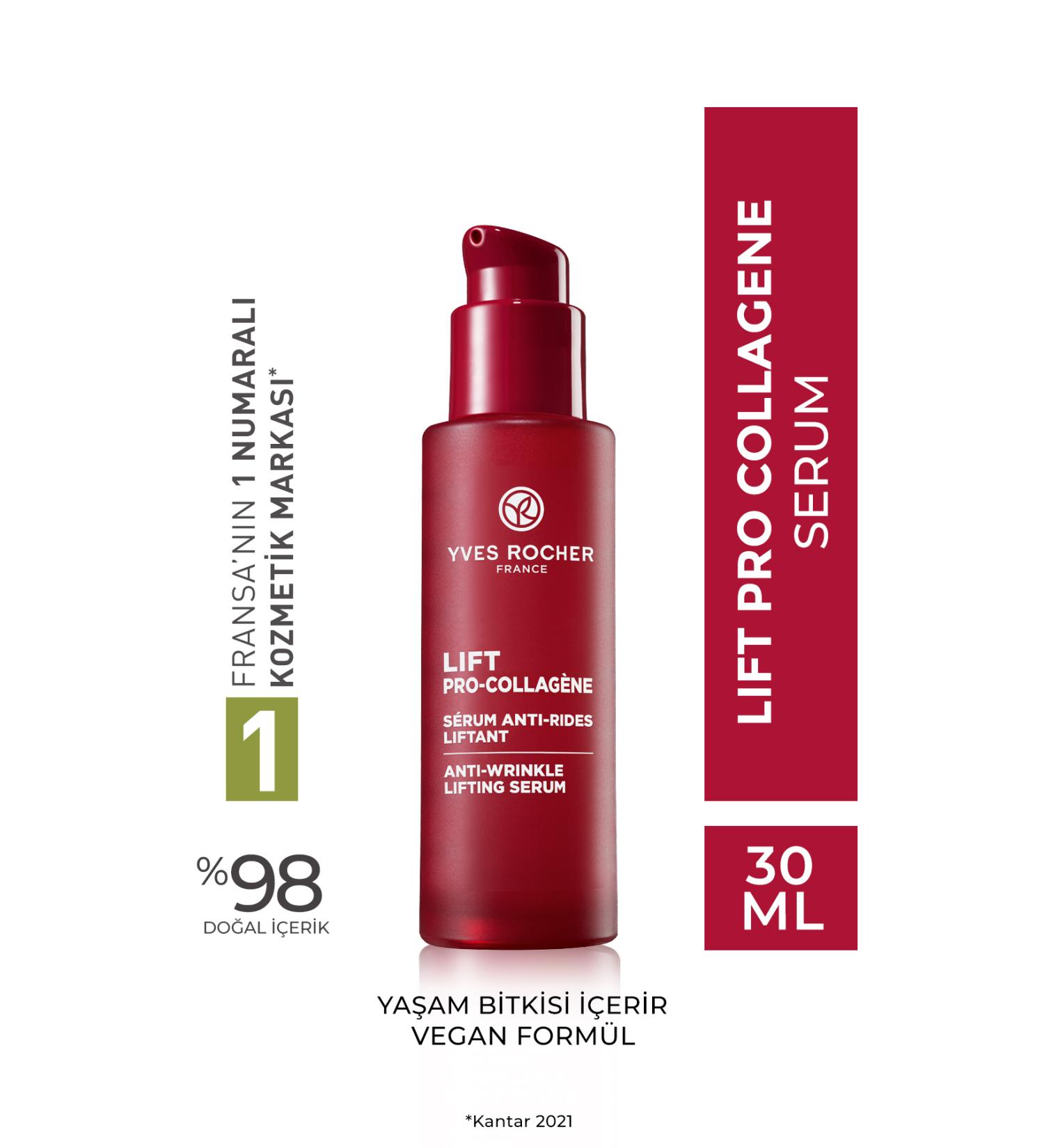 Yves Rocher Serum-Firming Plumping Herbal Collagen and Hyaluronic Care/Lift Pro Collagene