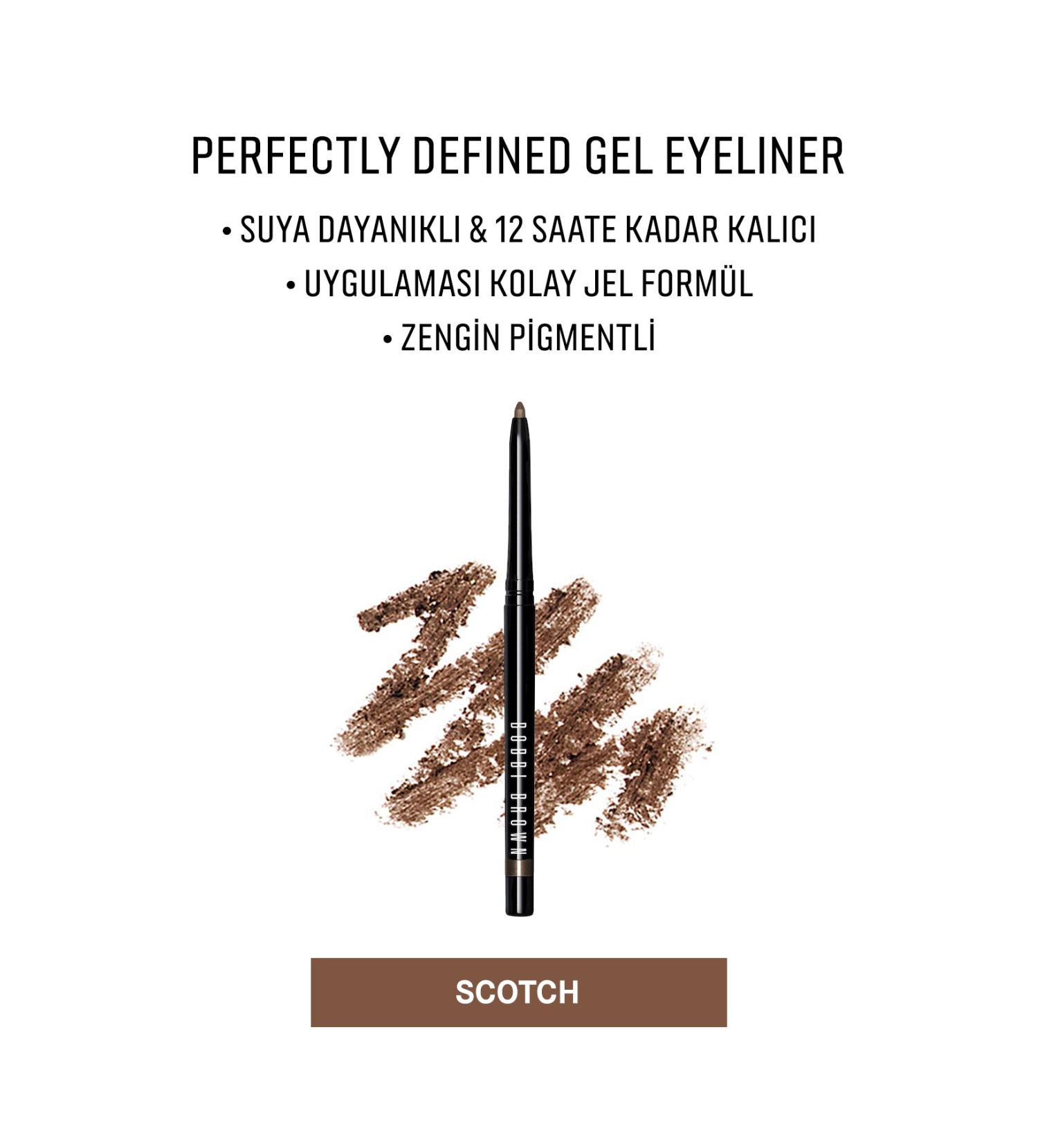 Bobbi Brown Perfectly Defined Gel Eyeliner / Gel Eyeliner Ss14 .35 G Scotch 716170132303 - Buy Online on GoSupps.com