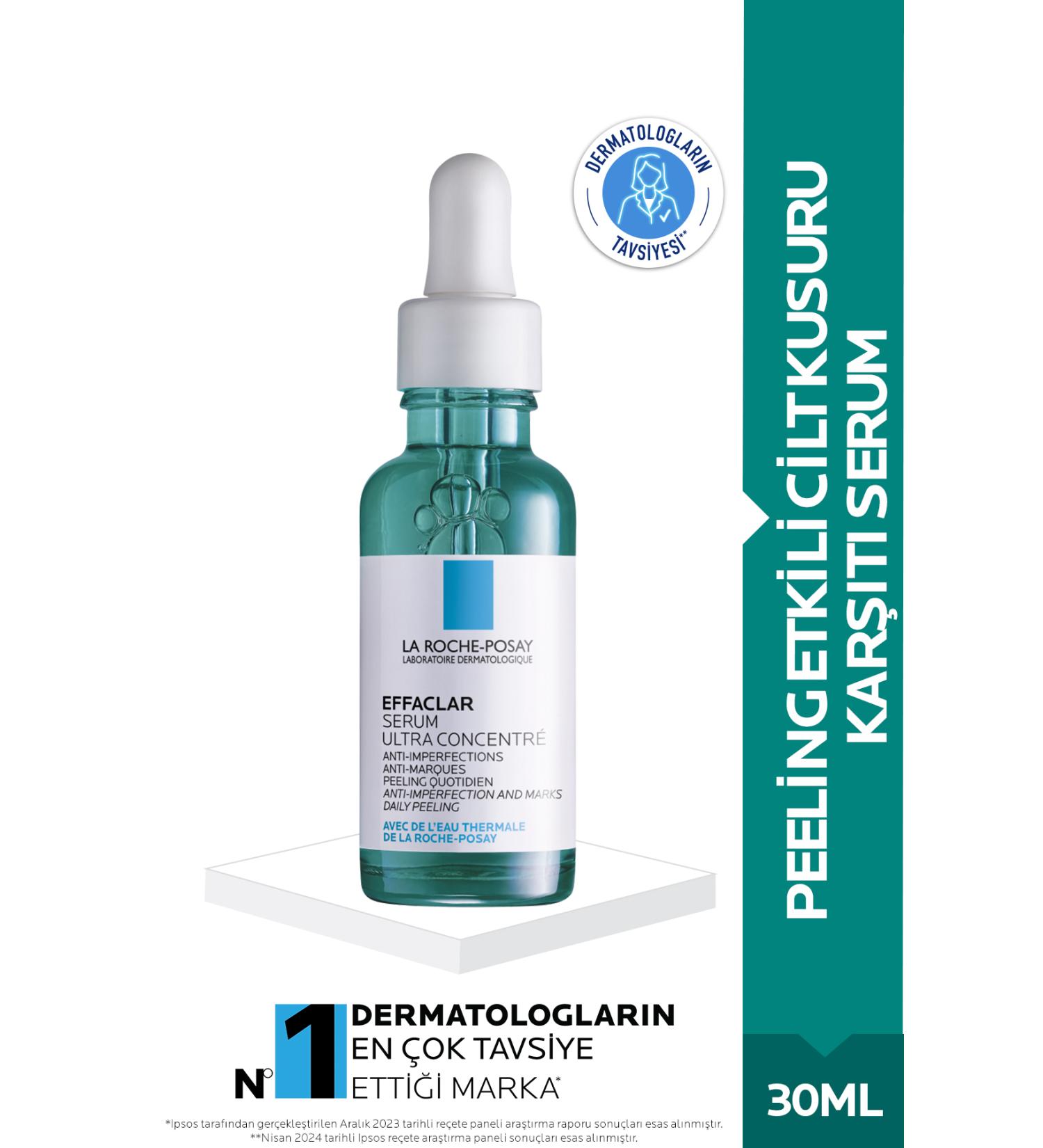 La Roche Posay Effaclar Serum Ultra Concentrated Peeling Effective Anti-Imperfection Serum 30 ml - Buy Online on GoSupps.com