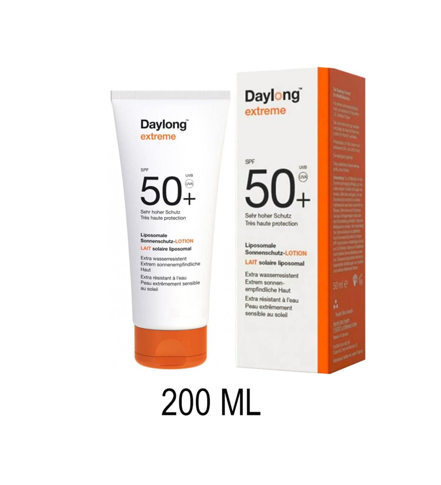 Daylong Extreme Sun Cream 200 Ml SPF 50 Factor - Buy Online on GoSupps.com