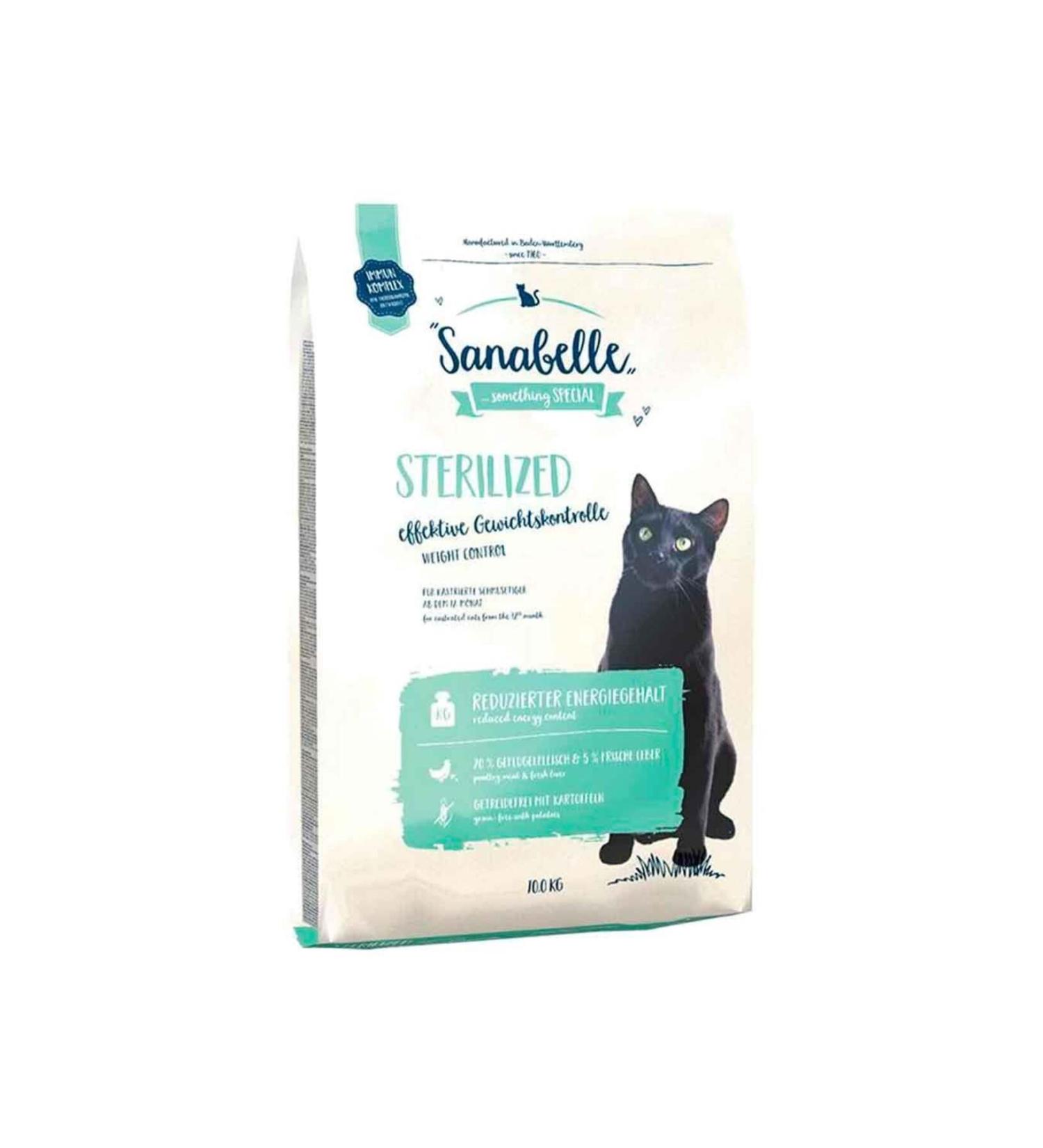 Sanabelle Sterilized Grain-Free Sterilized Cat Food 10 Kg