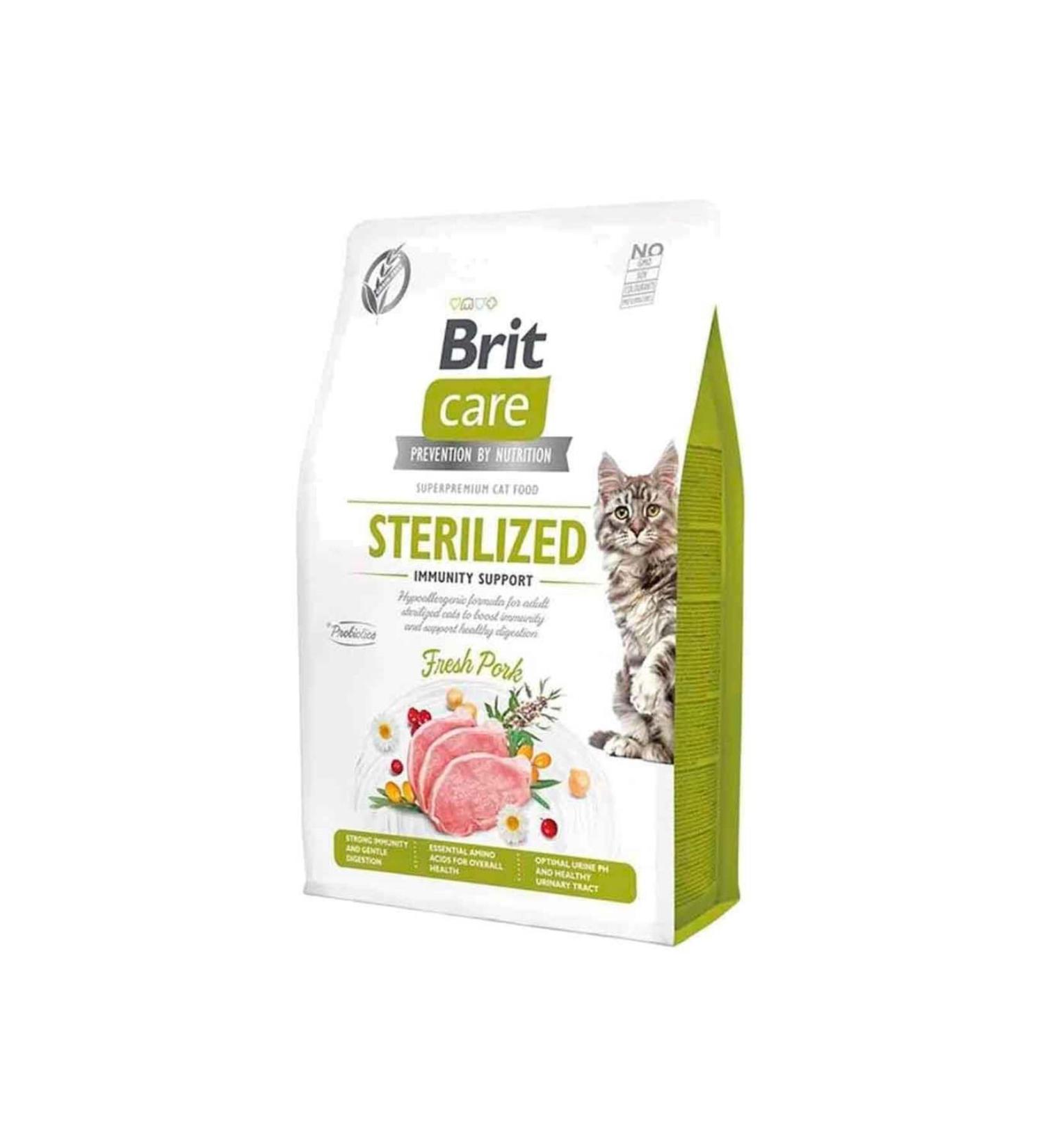 Brit Care Grain-free Sterilized Immunity Support Sterilized Cat Food 7 Kg