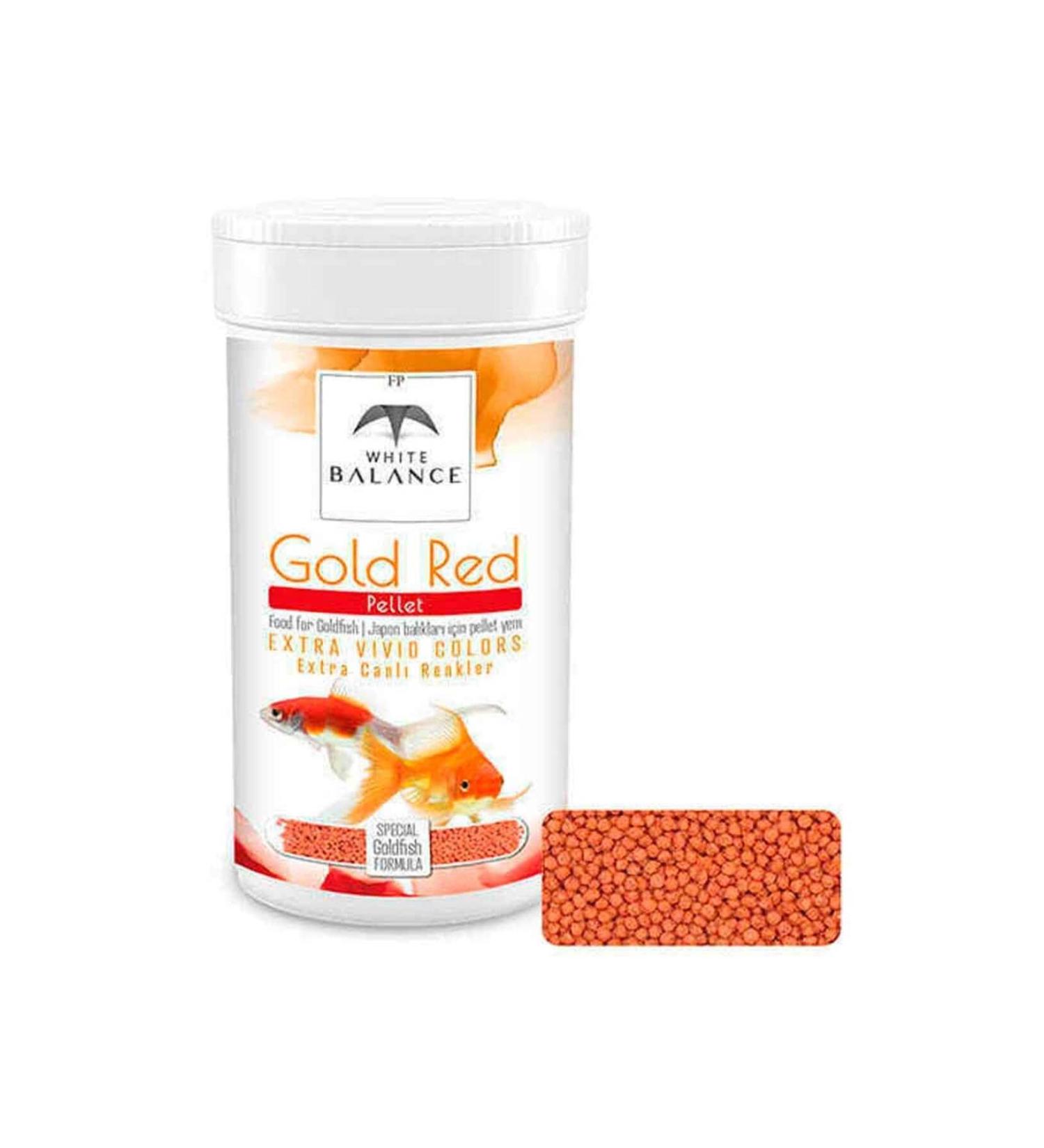 White Balance Gold Red Pellets 250 ml