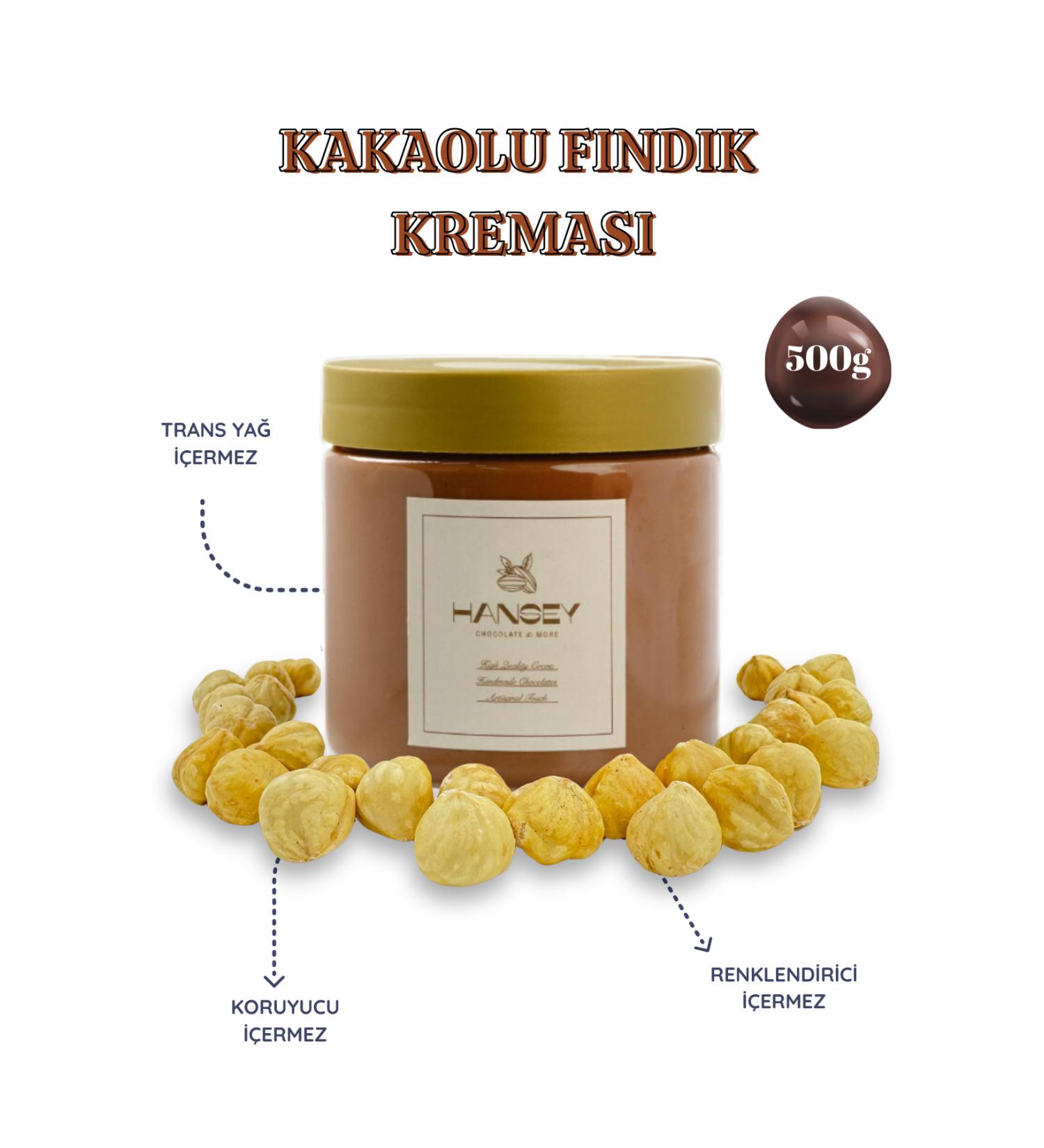 Hansey Cocoa Hazelnut Cream - 500 G - Buy Online on GoSupps.com