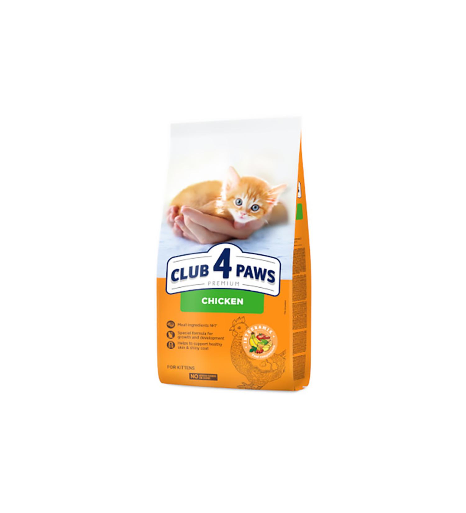 Club4Paws Pre. Chicken Kitten Food 14Kg 394117