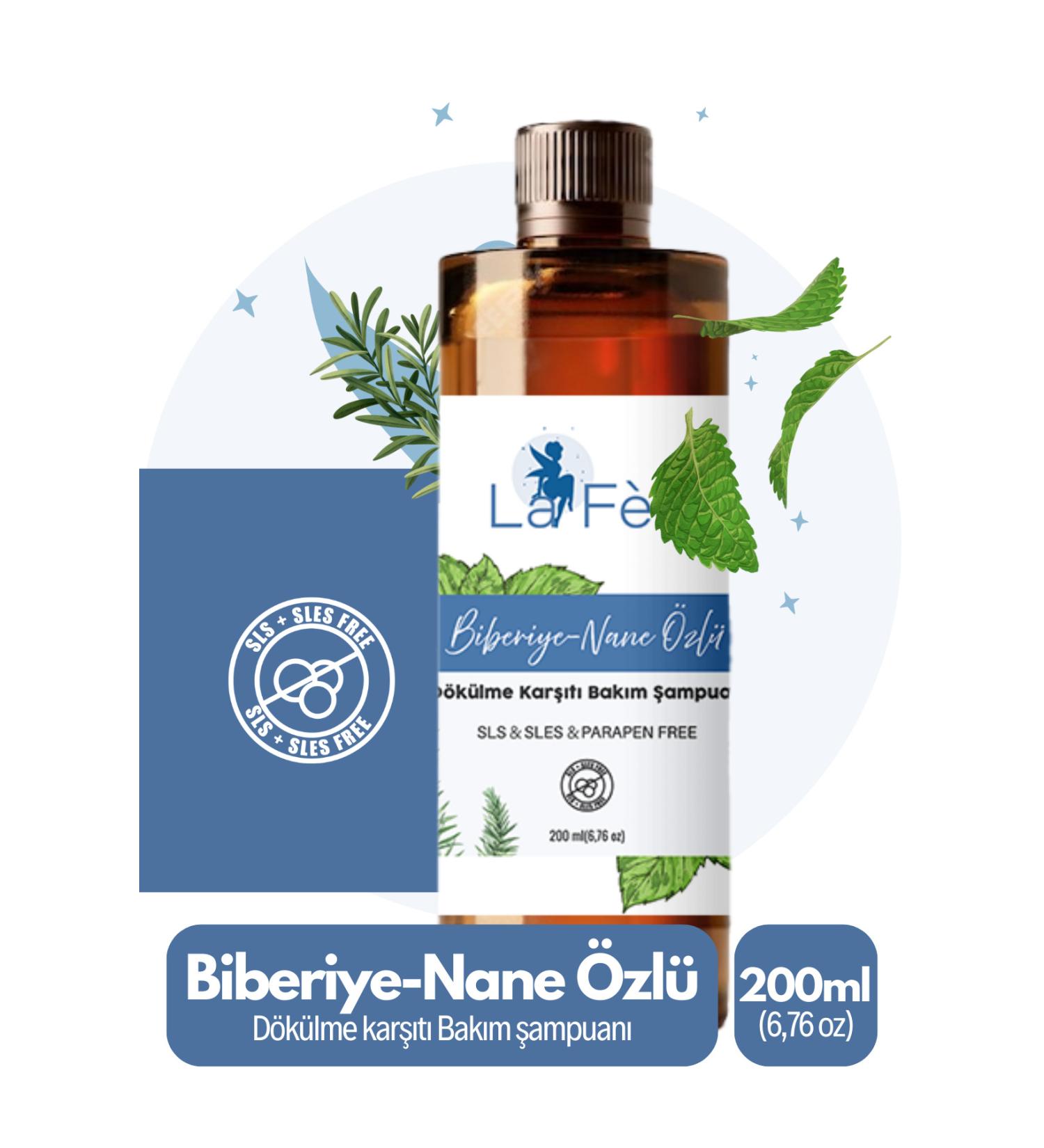 LA FEE Rosemary-Mint essence anti-hair loss care shampoo 200 ml