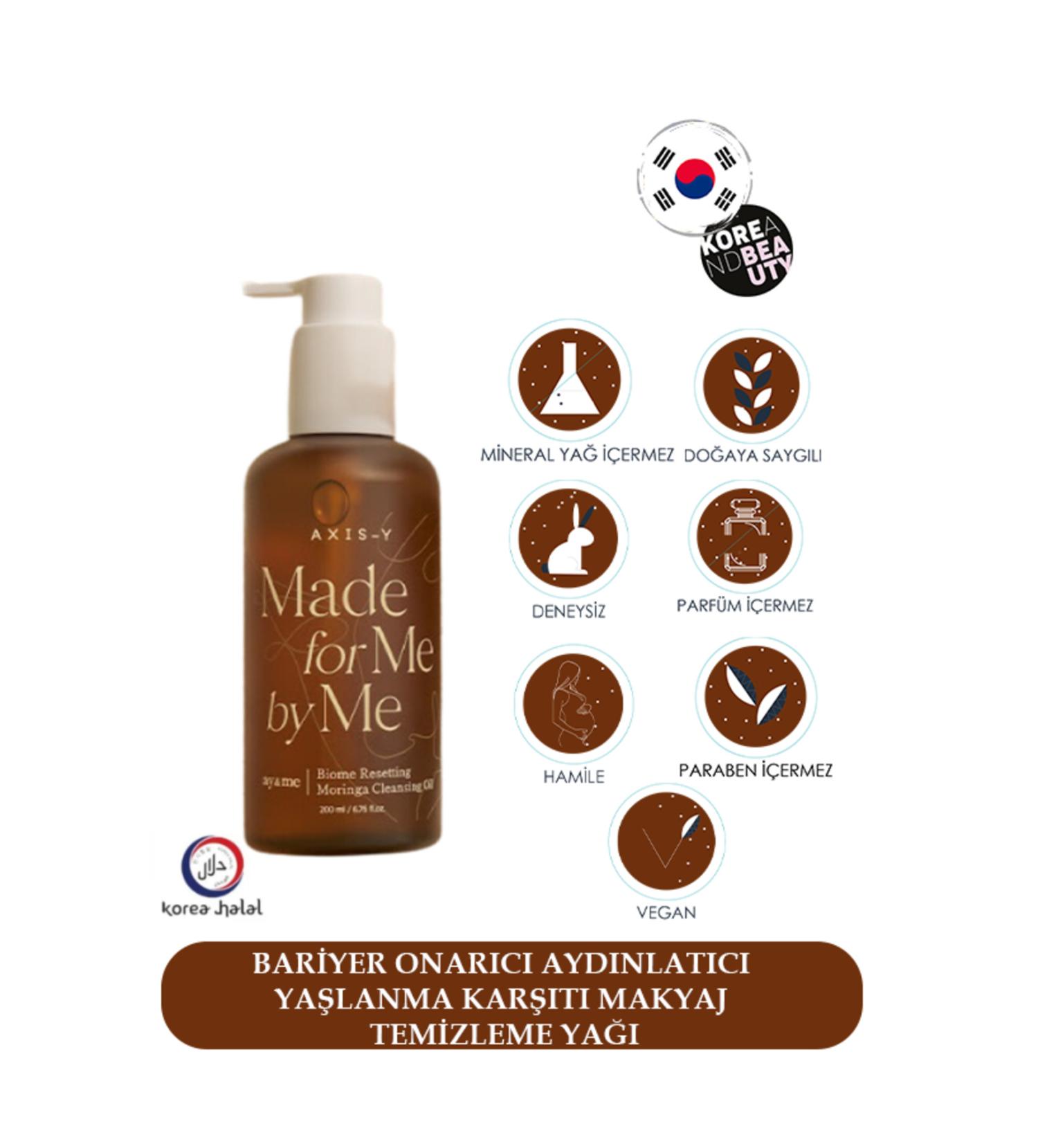 AXIS-Y Biome Resetting Moringa Cleansing Oil 200ml Barrier Repair Makeup Remover Oil - Buy Online on GoSupps.com