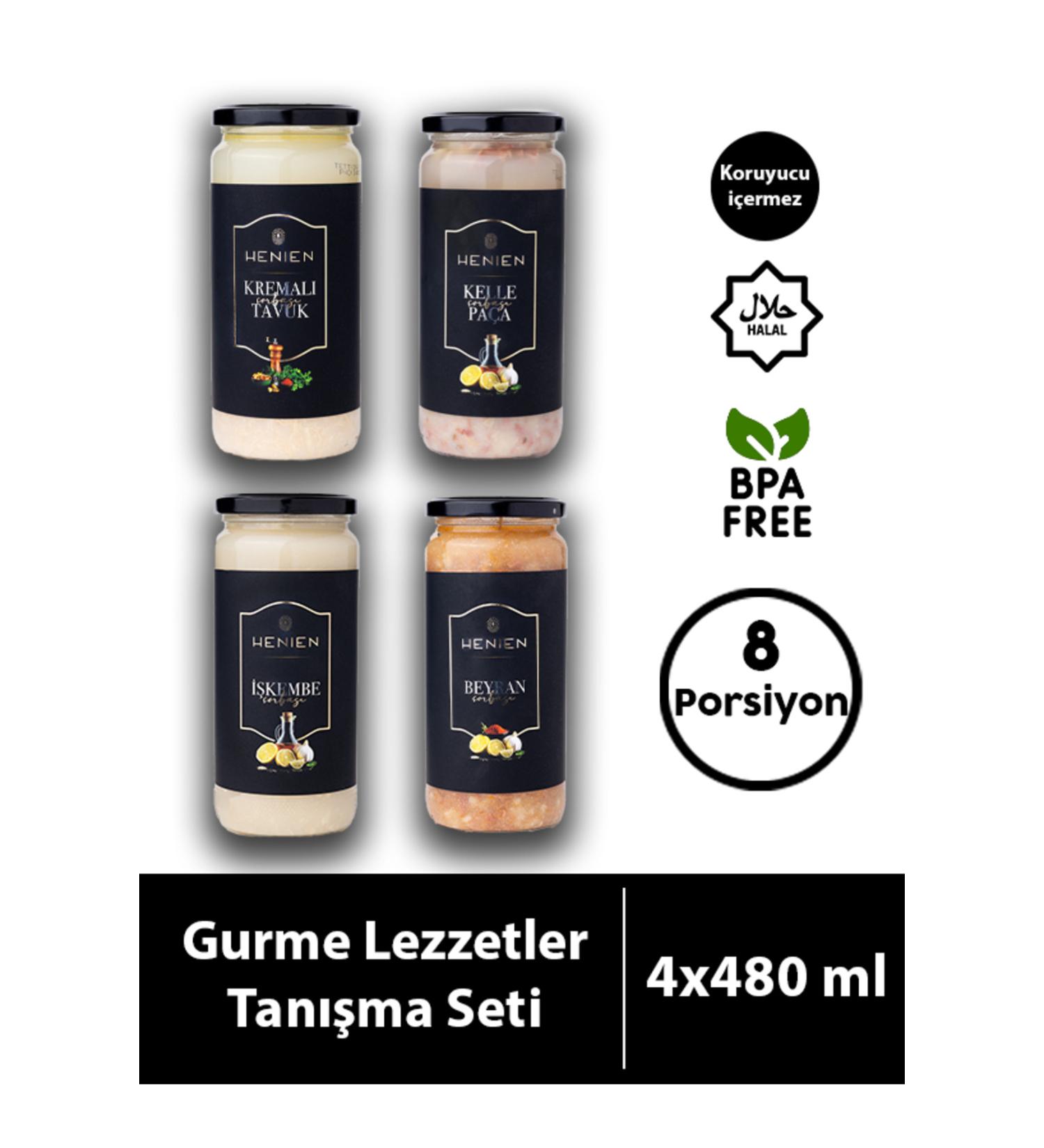henien Gourmet Soup Series Introduction Set - Practical Ready Soup - Buy Online on GoSupps.com