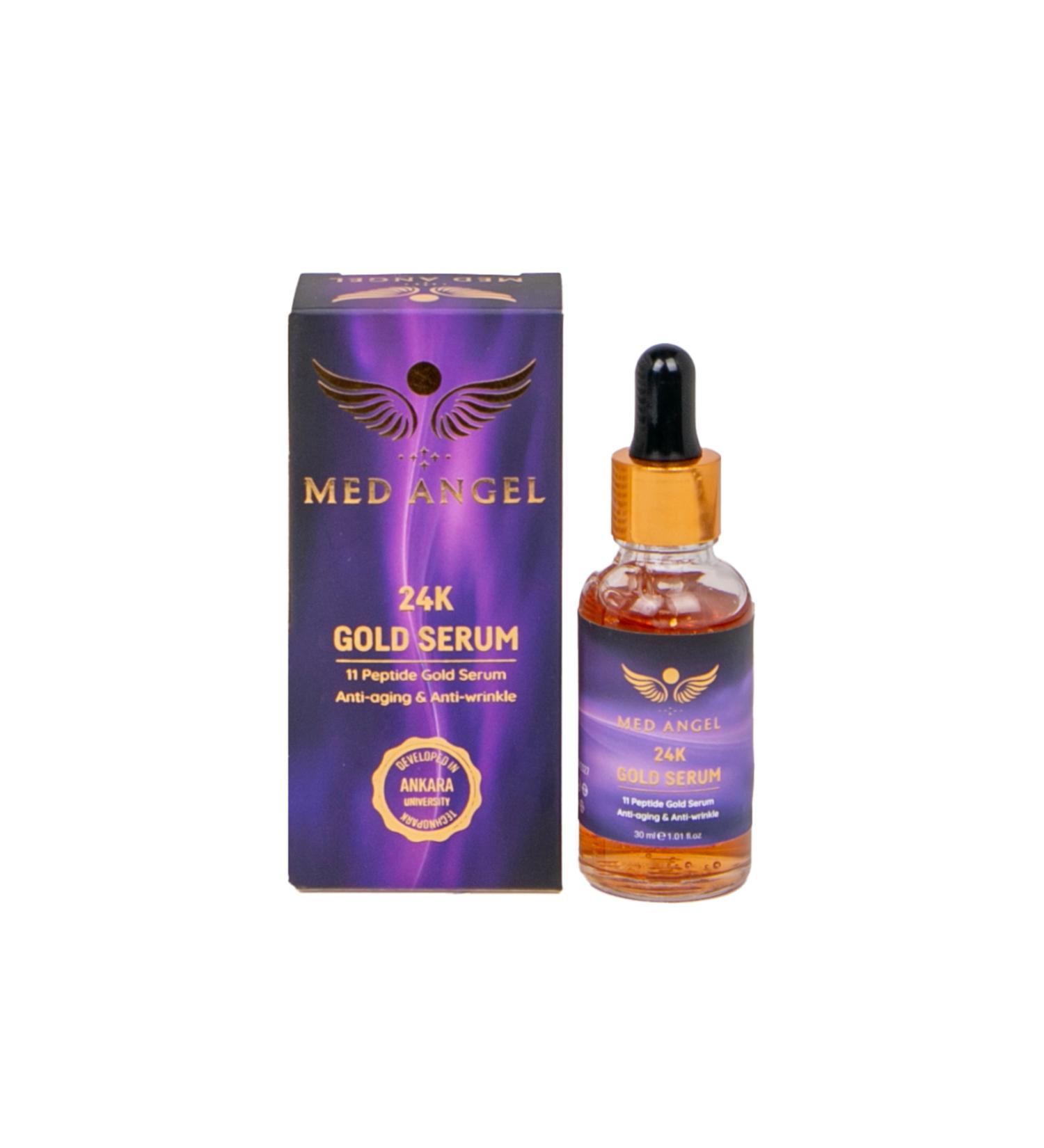 MED ANGEL 24 K 11 PEPTIDE GOLD SERUM ANTI-AGING & ANTI-WRINKLE 30 ML