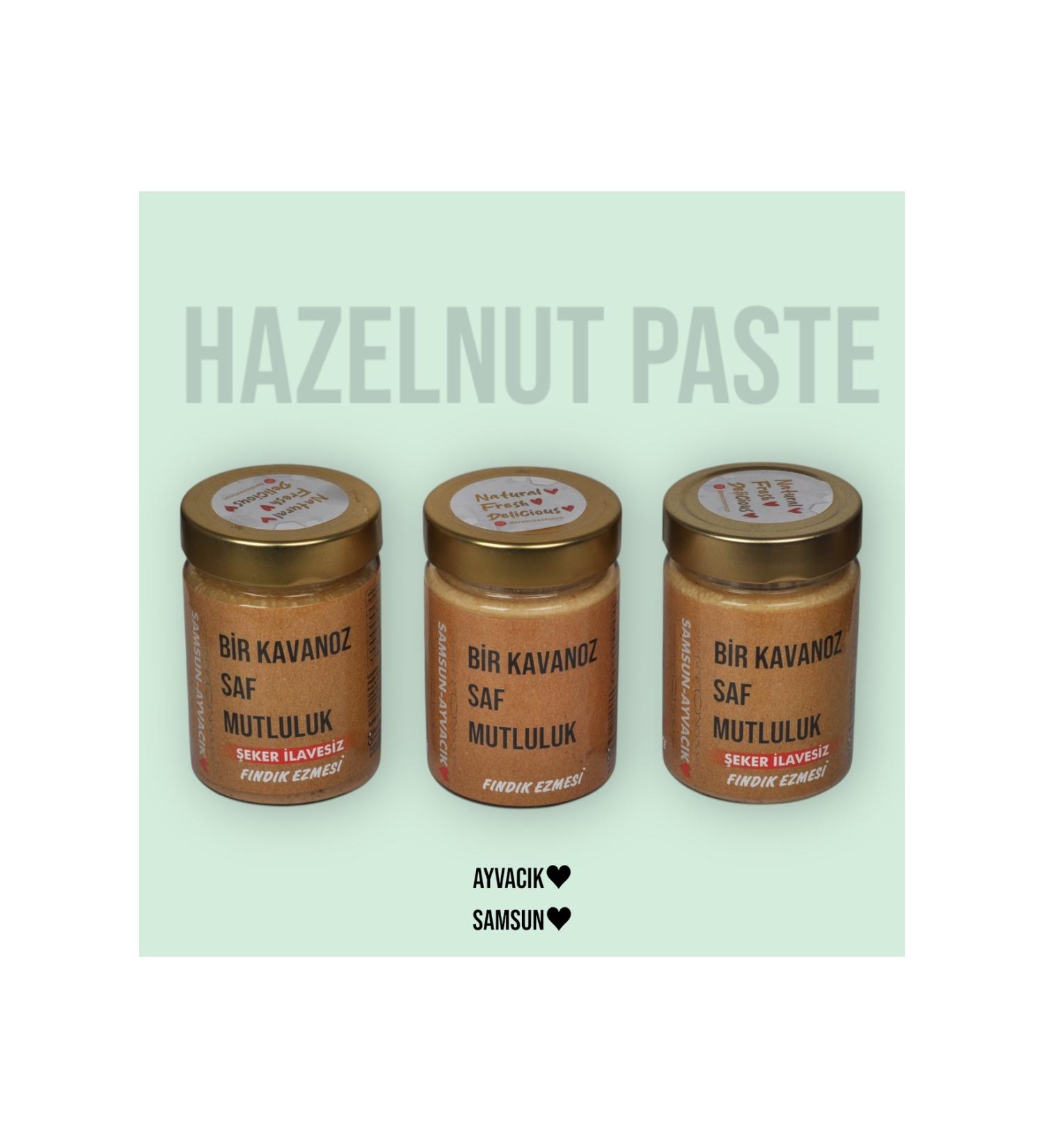 E ni e Natural Particle 2 Pieces 8% Sugar Added 1 Piece No Sugar Added Hazelnut Paste