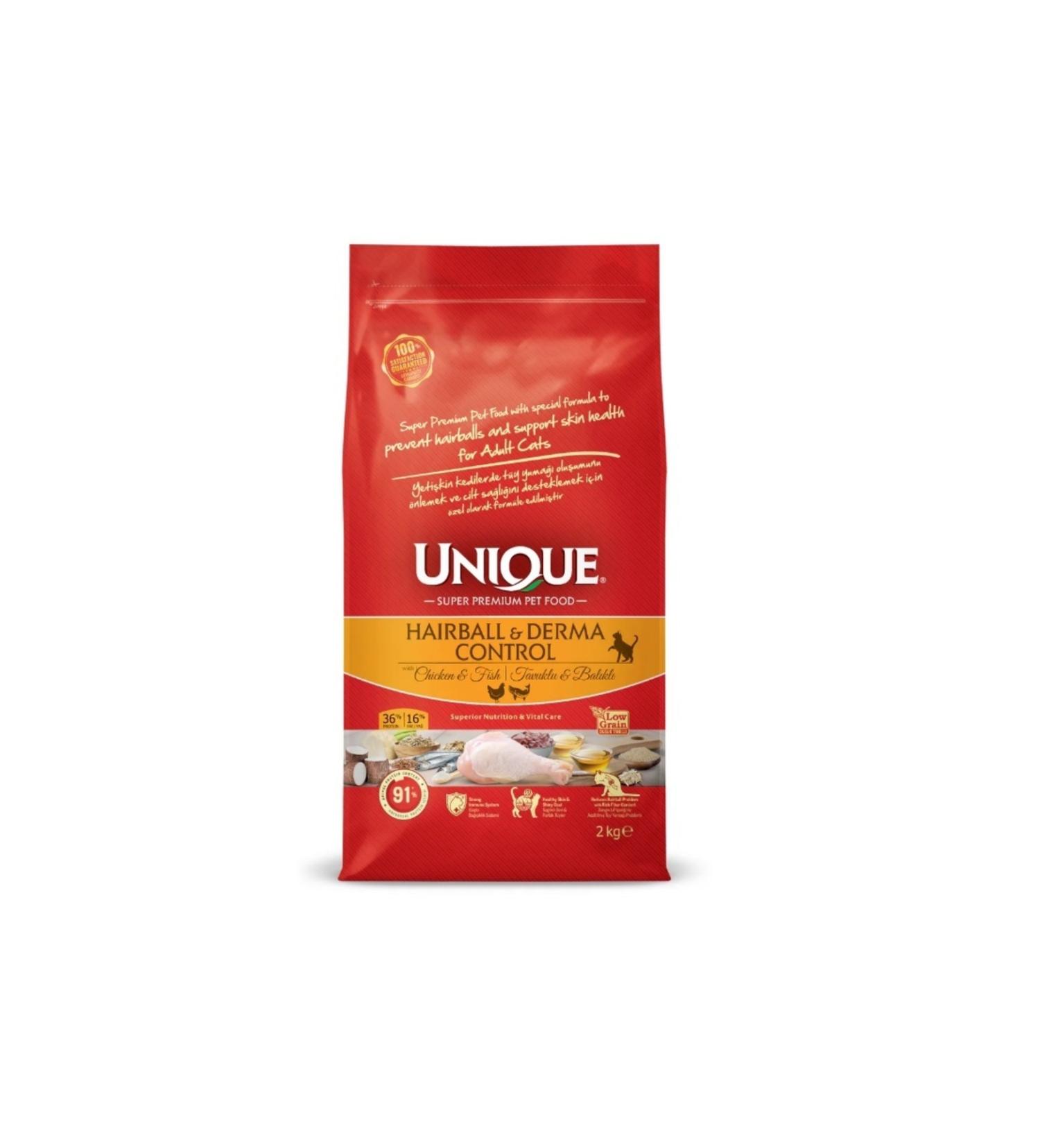 Unique Derma & Hairball Control