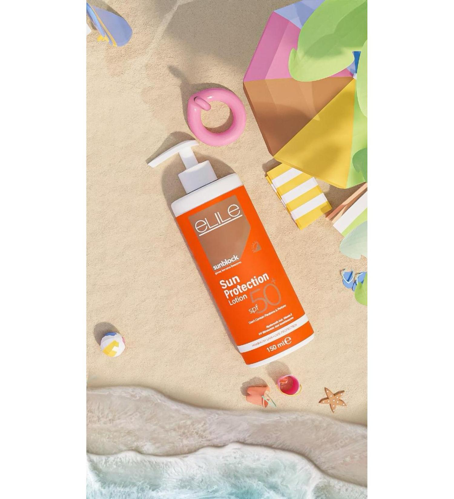 Elile Sun Lotion 50 Spf - Buy Online on GoSupps.com