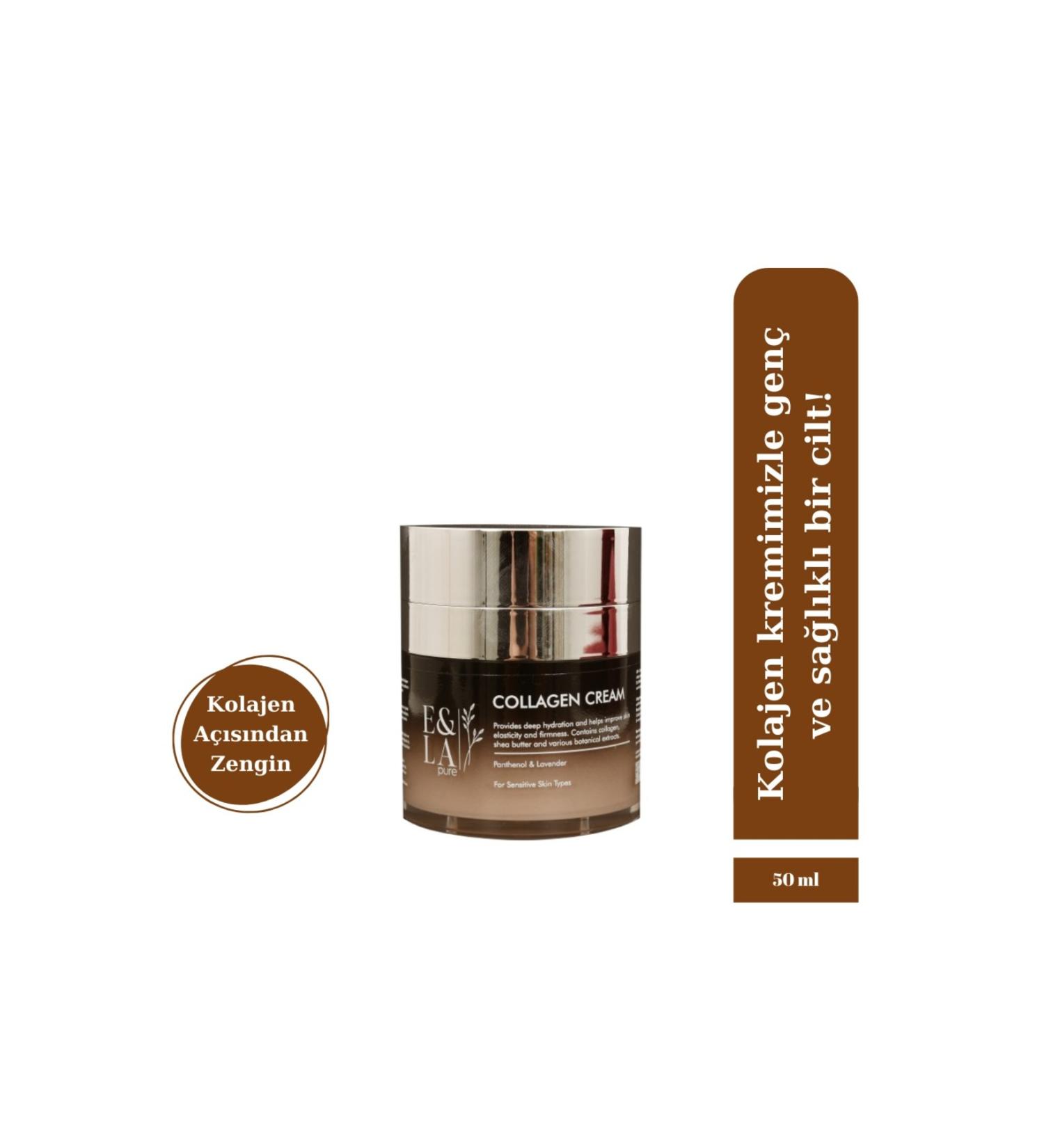 ELA PURE E&LA PURE Collagen Cream - Buy Online on GoSupps.com