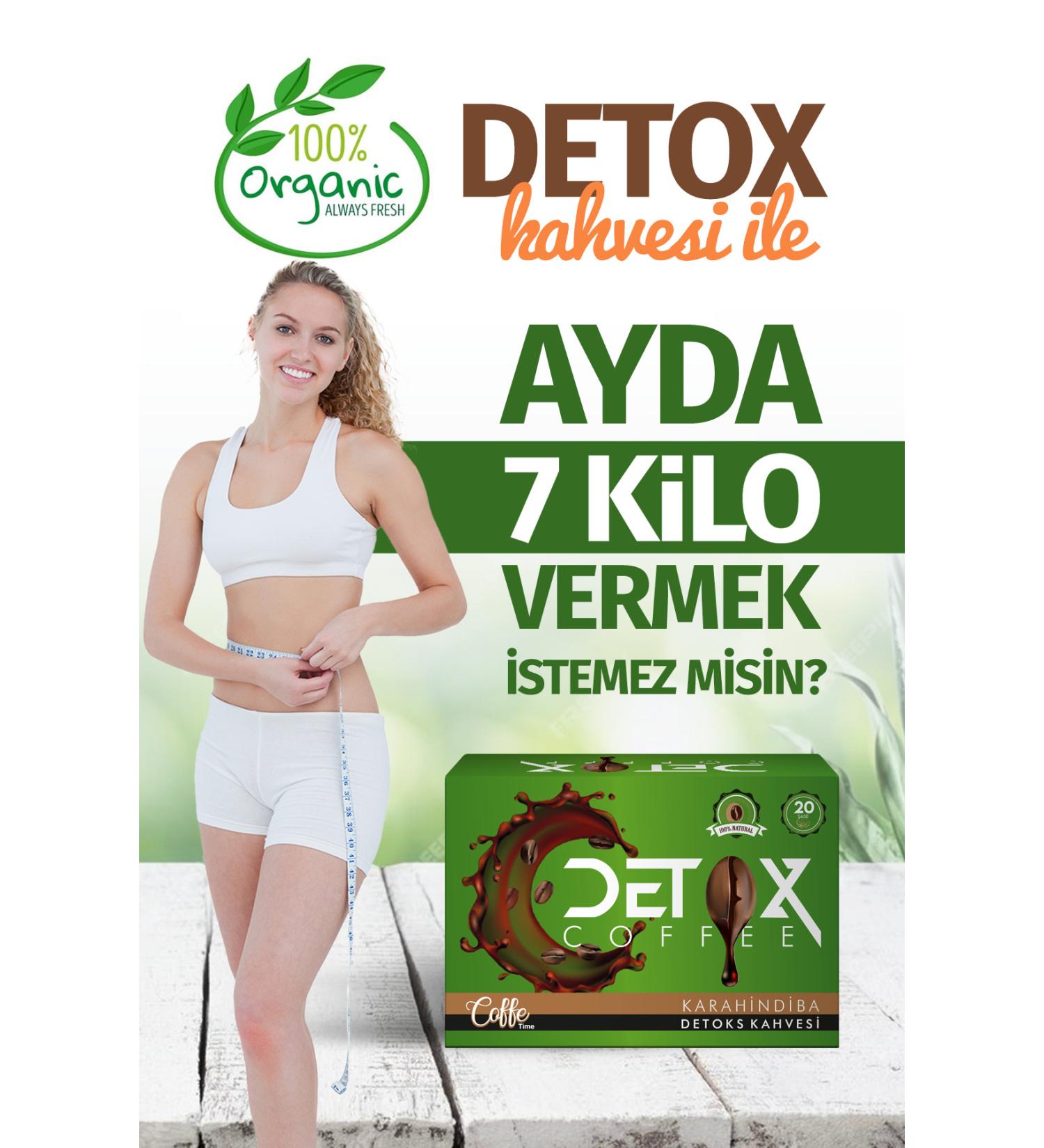 BLUE Skin Care Slimming1 Coffee Time Chicory Diet Detox Coffee 20 Sachets