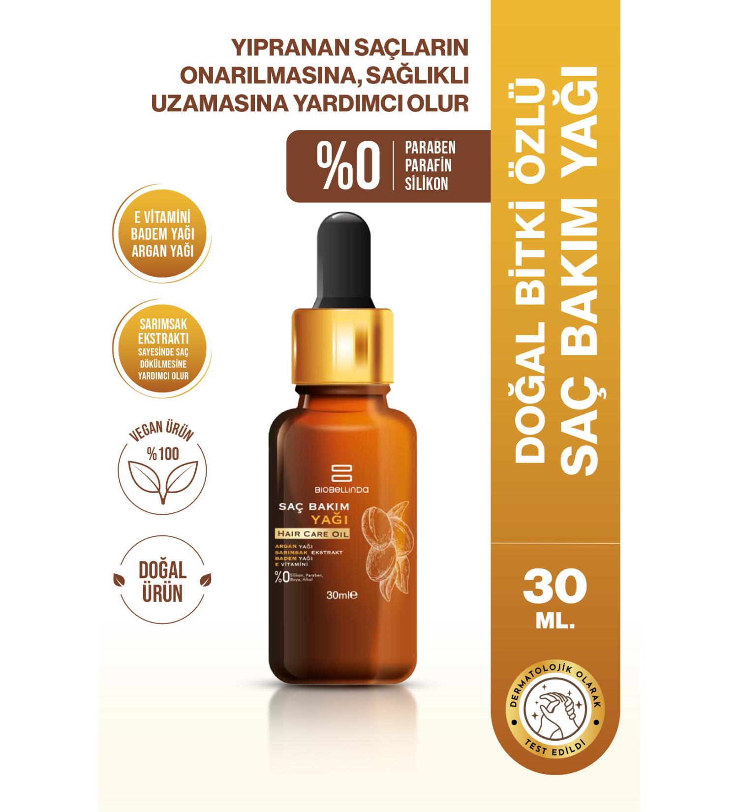 BioBellinda Natural Plant Essence Hair Care Oil 30 ml