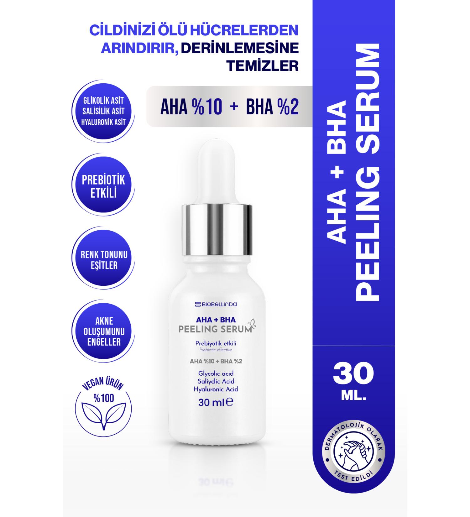 BioBellinda Aha/Bha Peeling Serum 30 Ml - Buy Online on GoSupps.com
