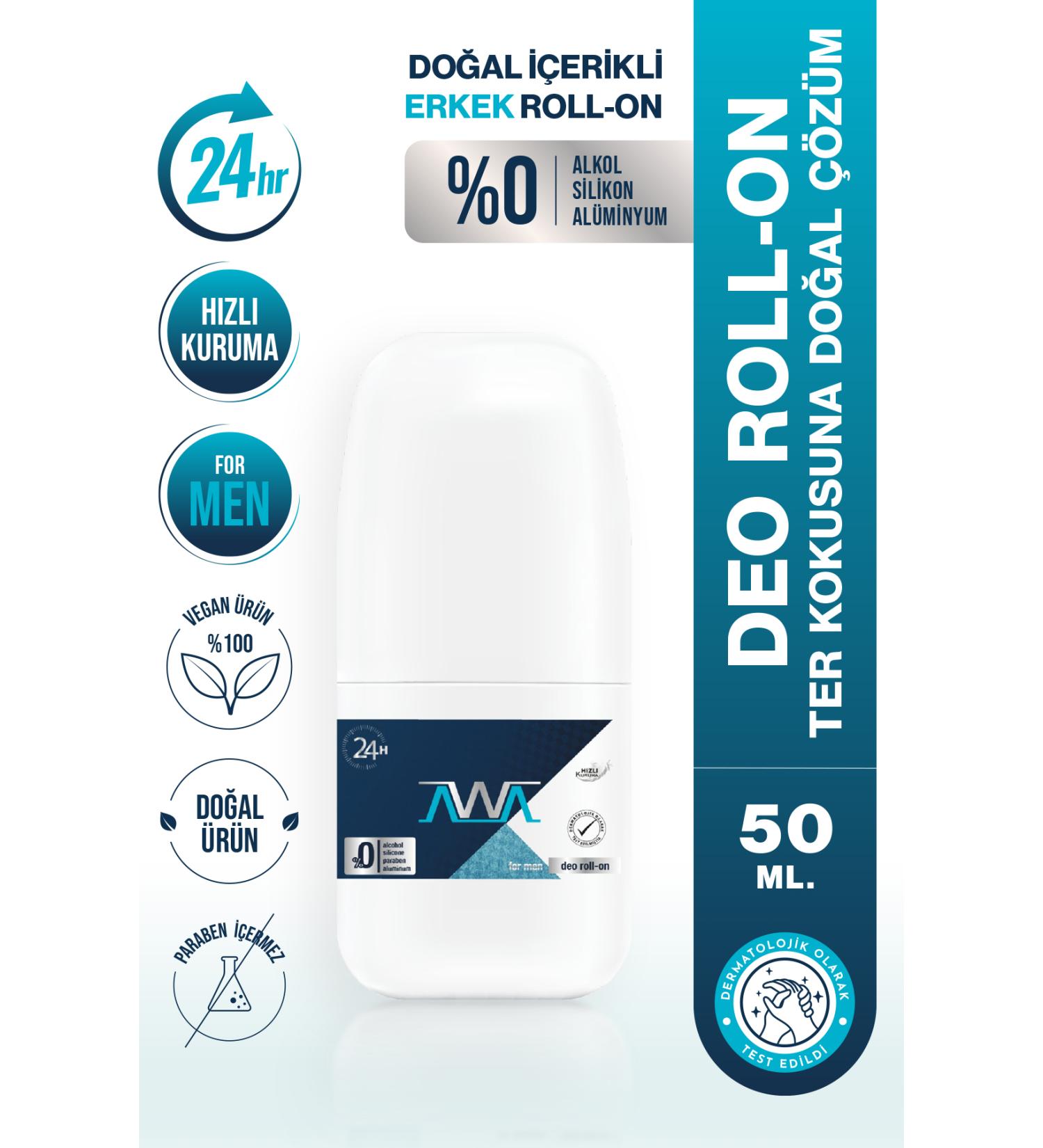 BioBellinda Natural Avva Deo Roll-on For Men 50 ml